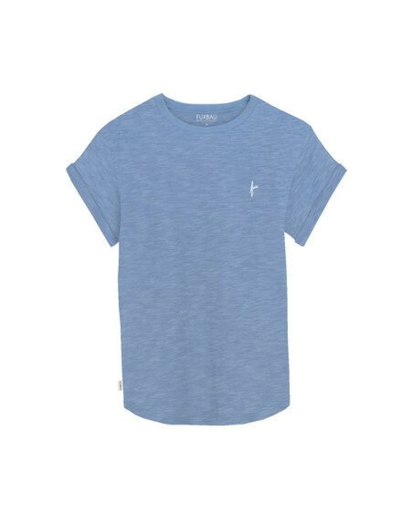 FUXBAU Frauen fux Azul T-Shirt - blau meliert – Ansicht 2