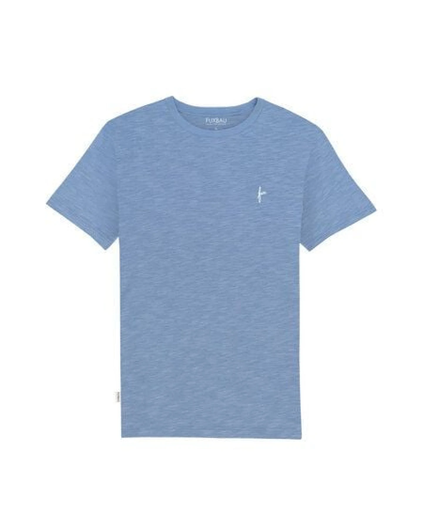 FUXBAU Männer fux Azul T-Shirt - blau meliert – Ansicht 2
