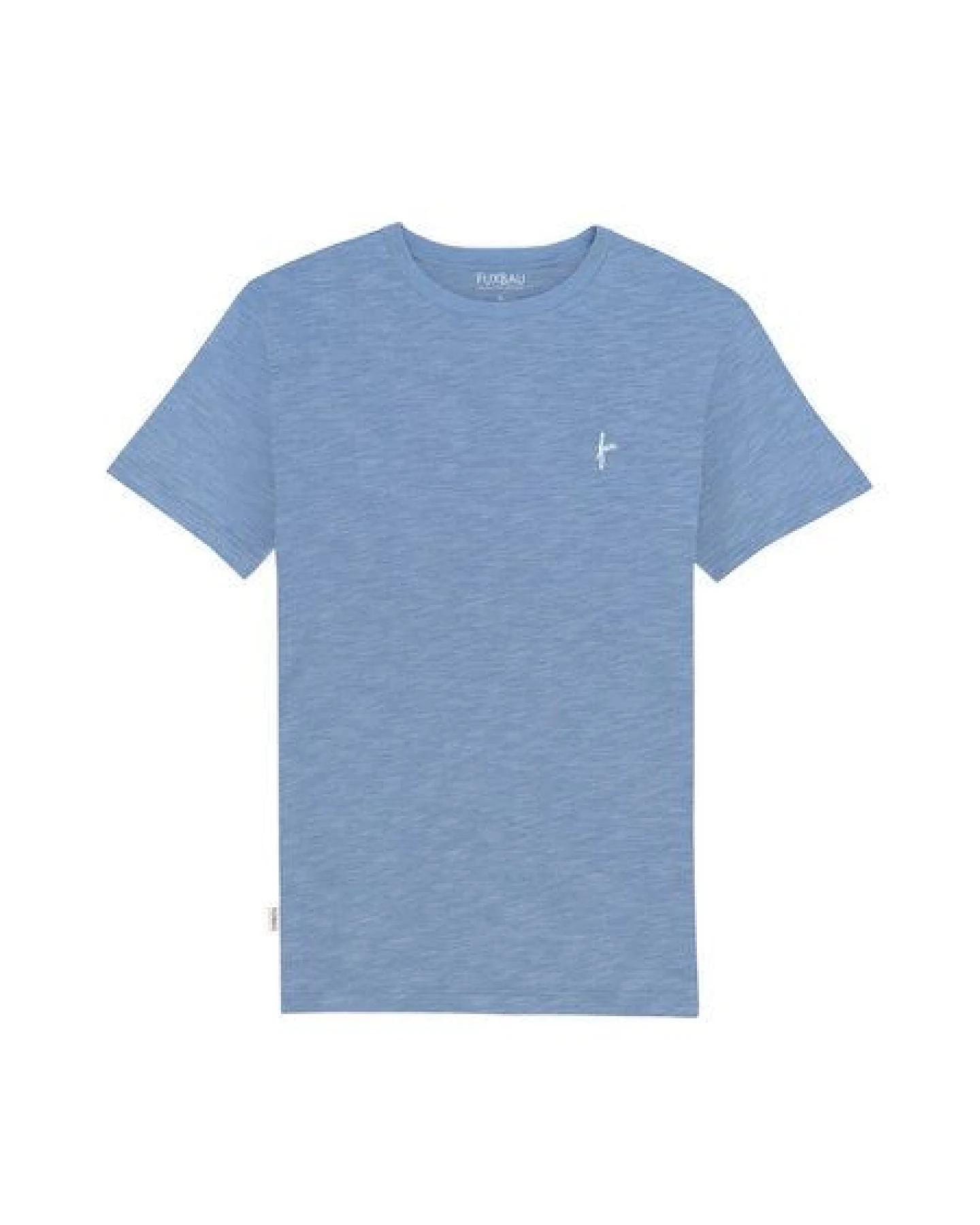 FUXBAU Männer fux Azul T-Shirt - blau meliert – Ansicht 2