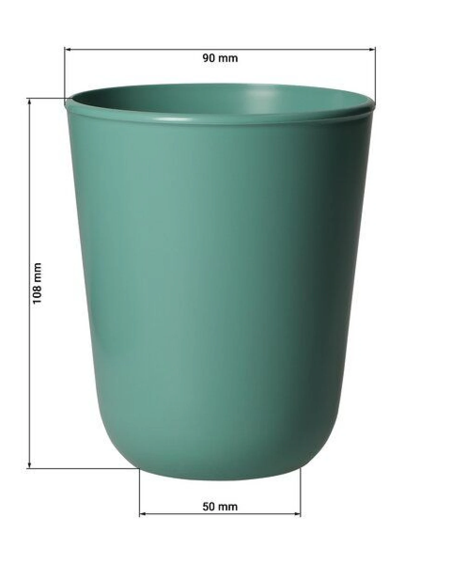 elasto nature Becher "Tivoli" 350 ml – Trinkbecher aus Kunststoff – Ansicht 3