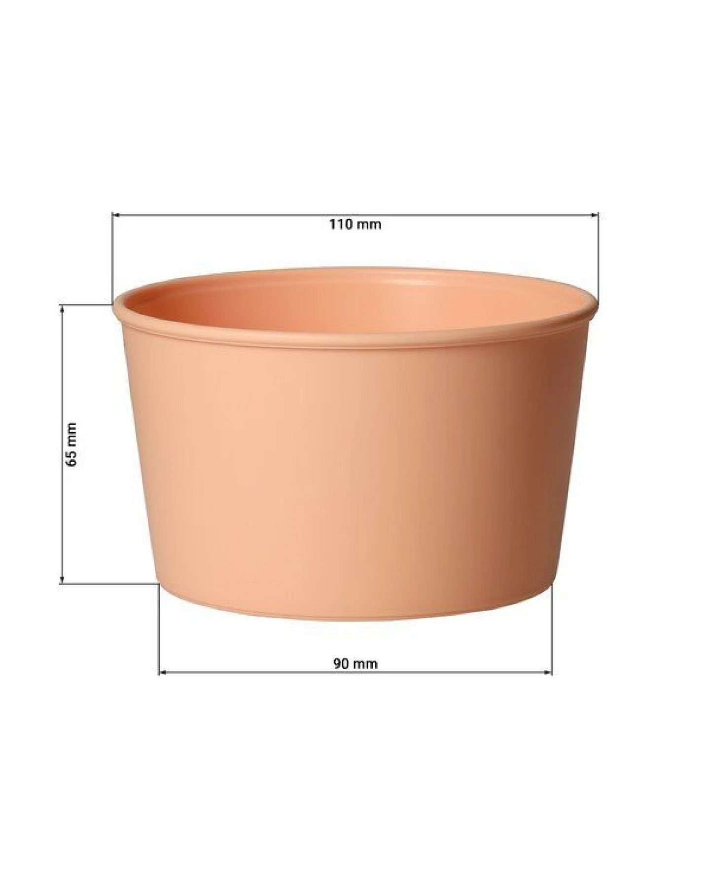 elasto nature Mehrwegbehälter 460 ml - BPA-Freie Schale für Lebensmittel – Ansicht 3