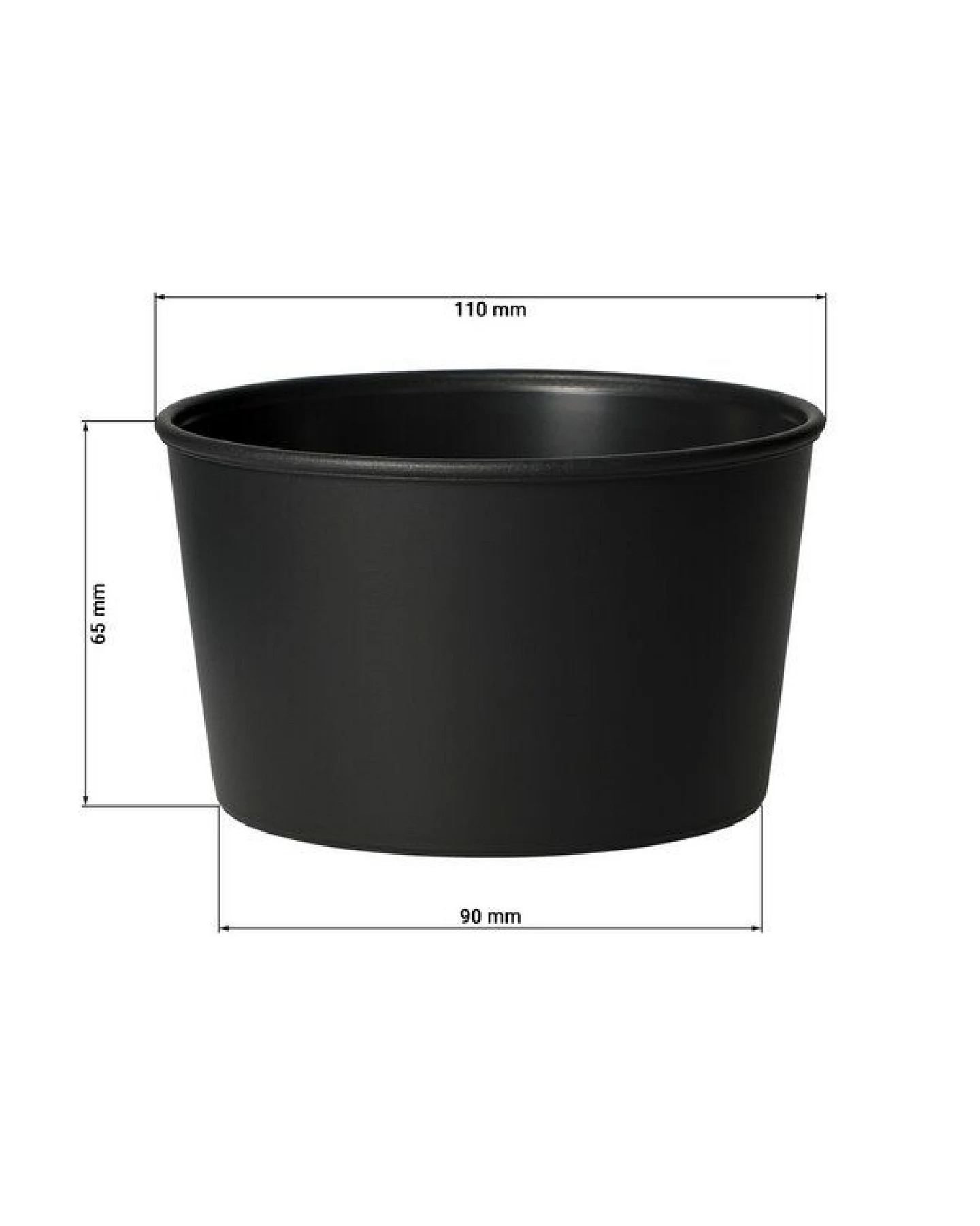 elasto nature Mehrwegbehälter 460 ml - BPA-Freie Schale für Lebensmittel – Ansicht 3