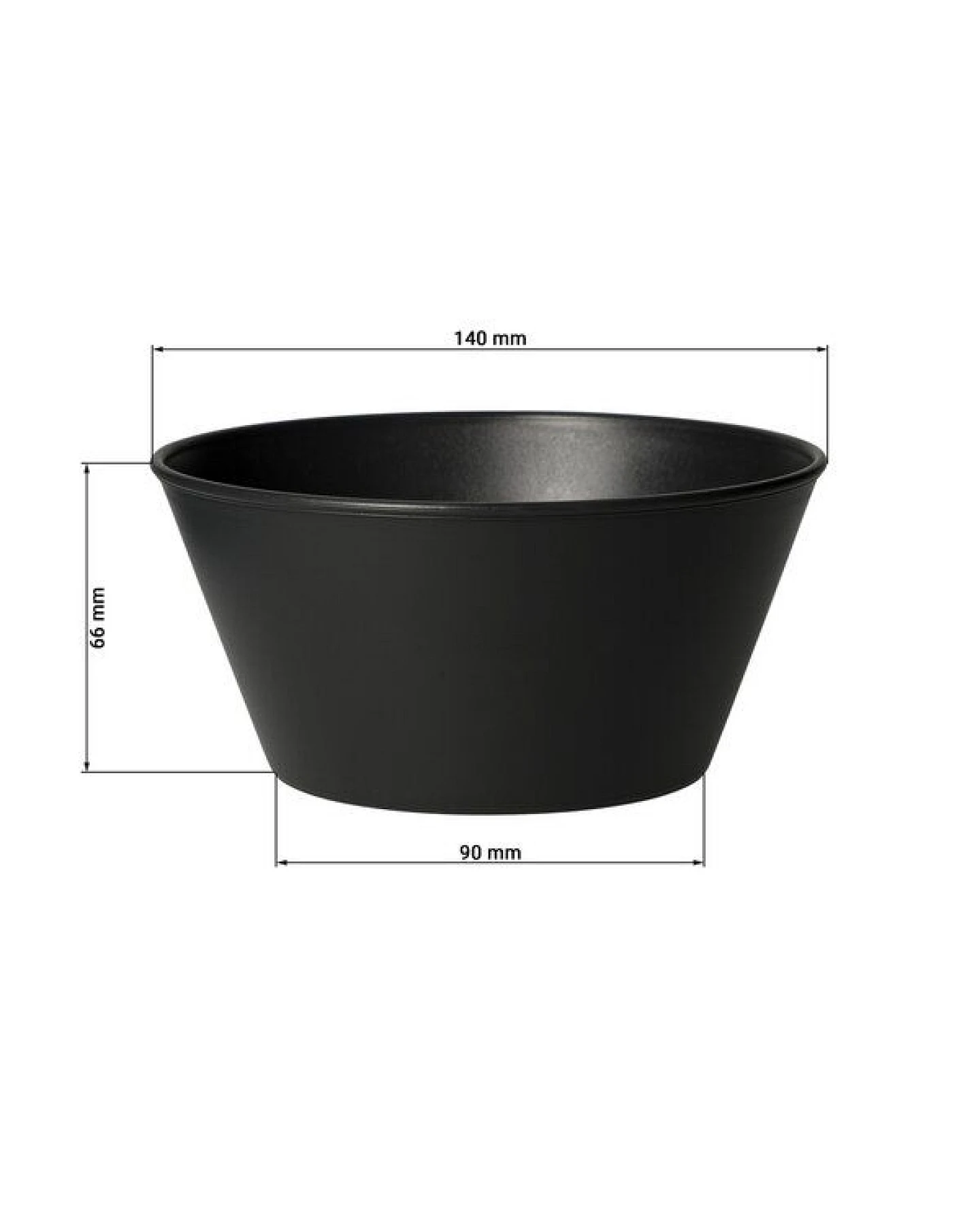 elasto nature Mehrwegbehälter "ToGo" 620 ml – Robuste Schale für Lebensmittel – Ansicht 3