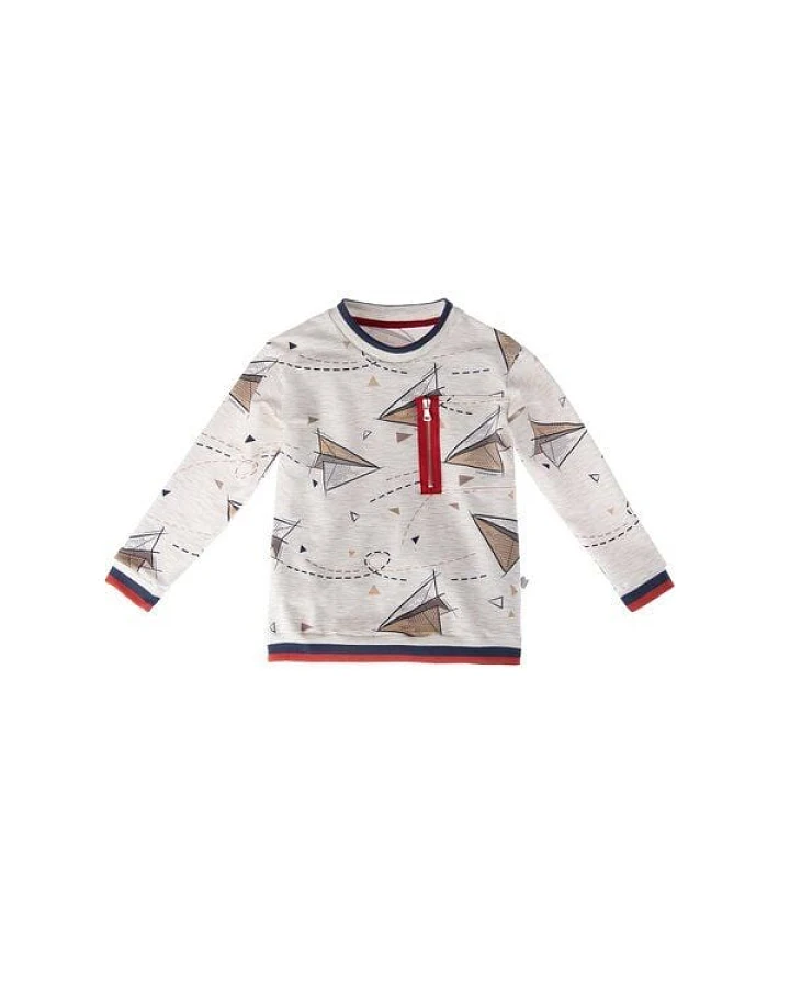 Marraine Kids Sweater aus Bio Baumwolle "PLANE"