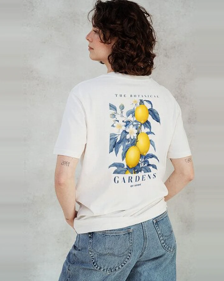 Kultgut Artdesign - Shirt aus recycelter Biobaumwolle / Botanical Gardens