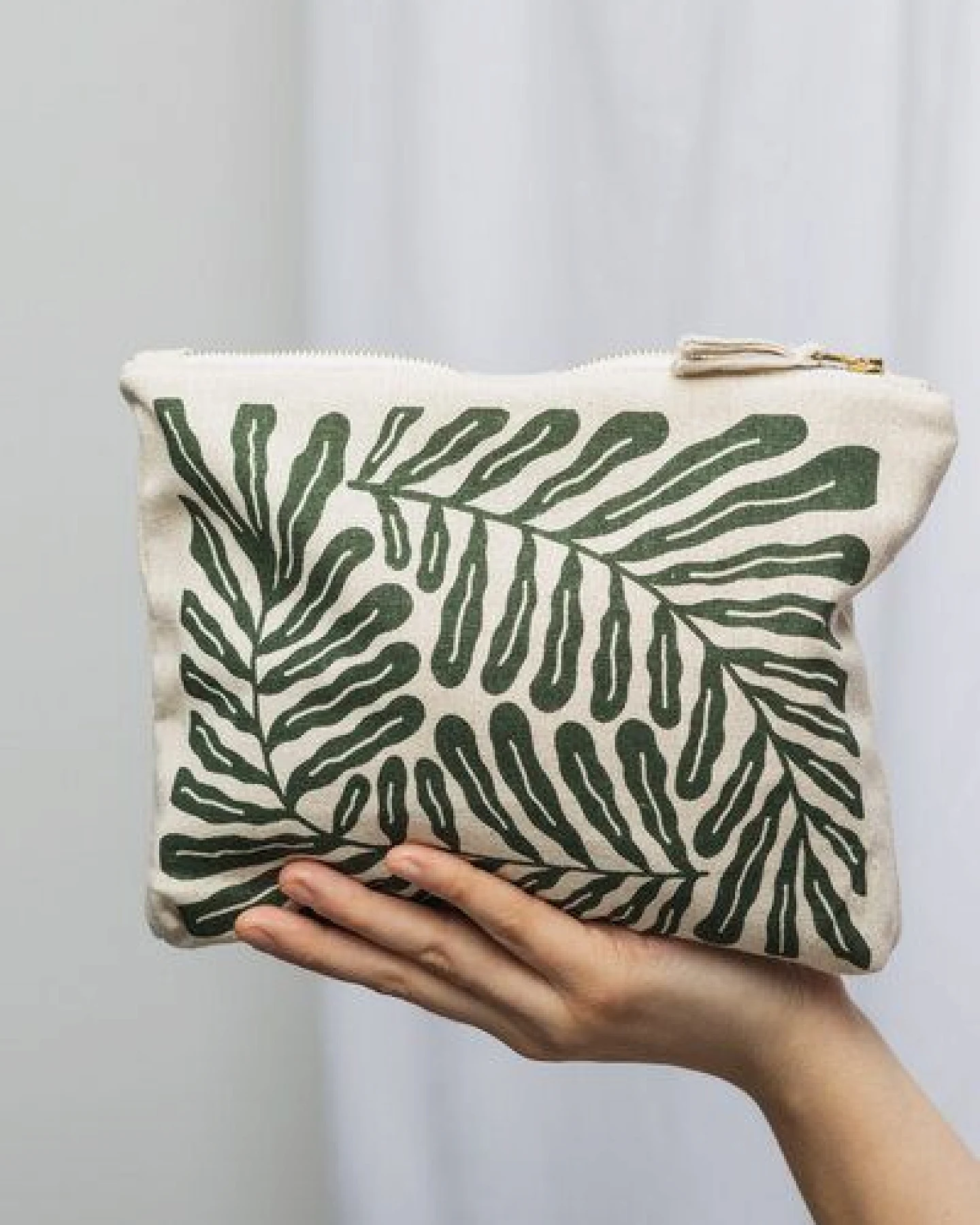 TRANQUILLO Kosmetiktasche ABSTRACT aus Biobaumwolle, GOTS-zertifiziert (BAG282, BAG283) – Ansicht 3