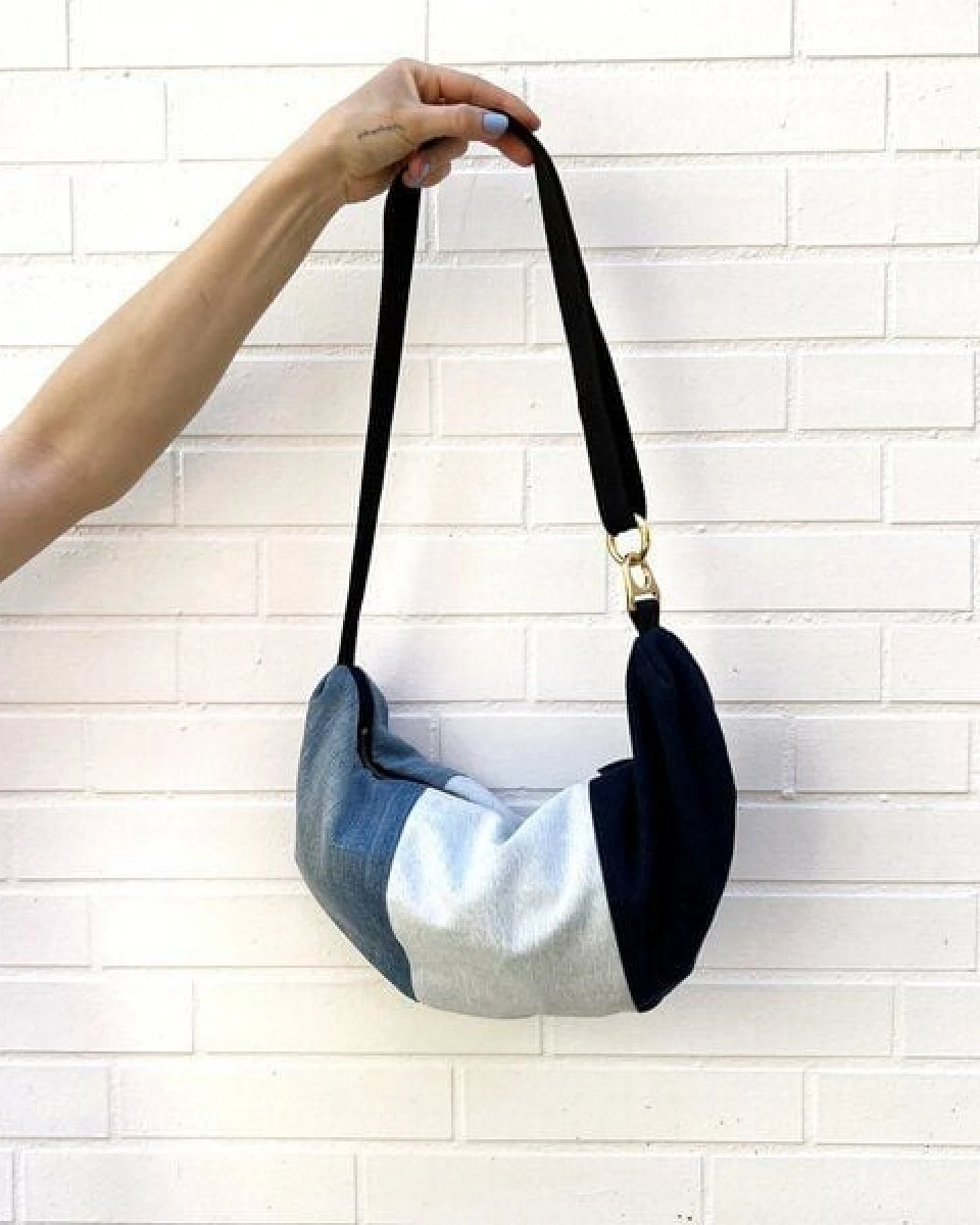 Bridge&Tunnel Moon Bag - blue – Ansicht 4