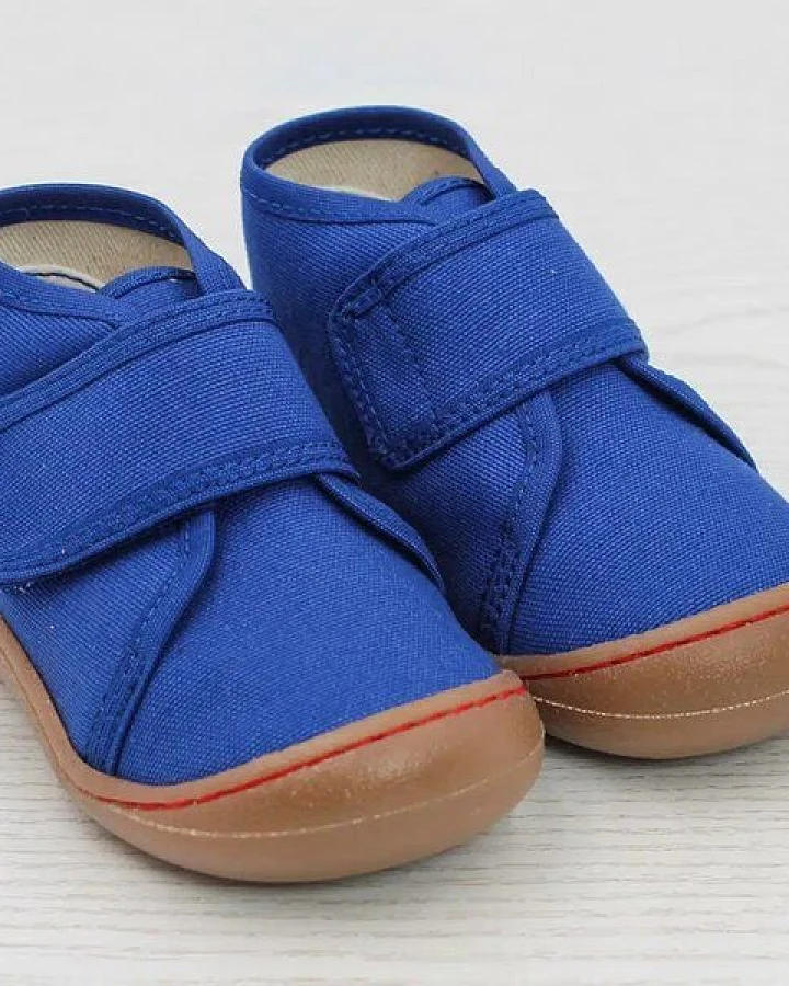 Pololo Halbschuh/ Lauflerner "Primero" aus Baumwolle, Größen 20-27