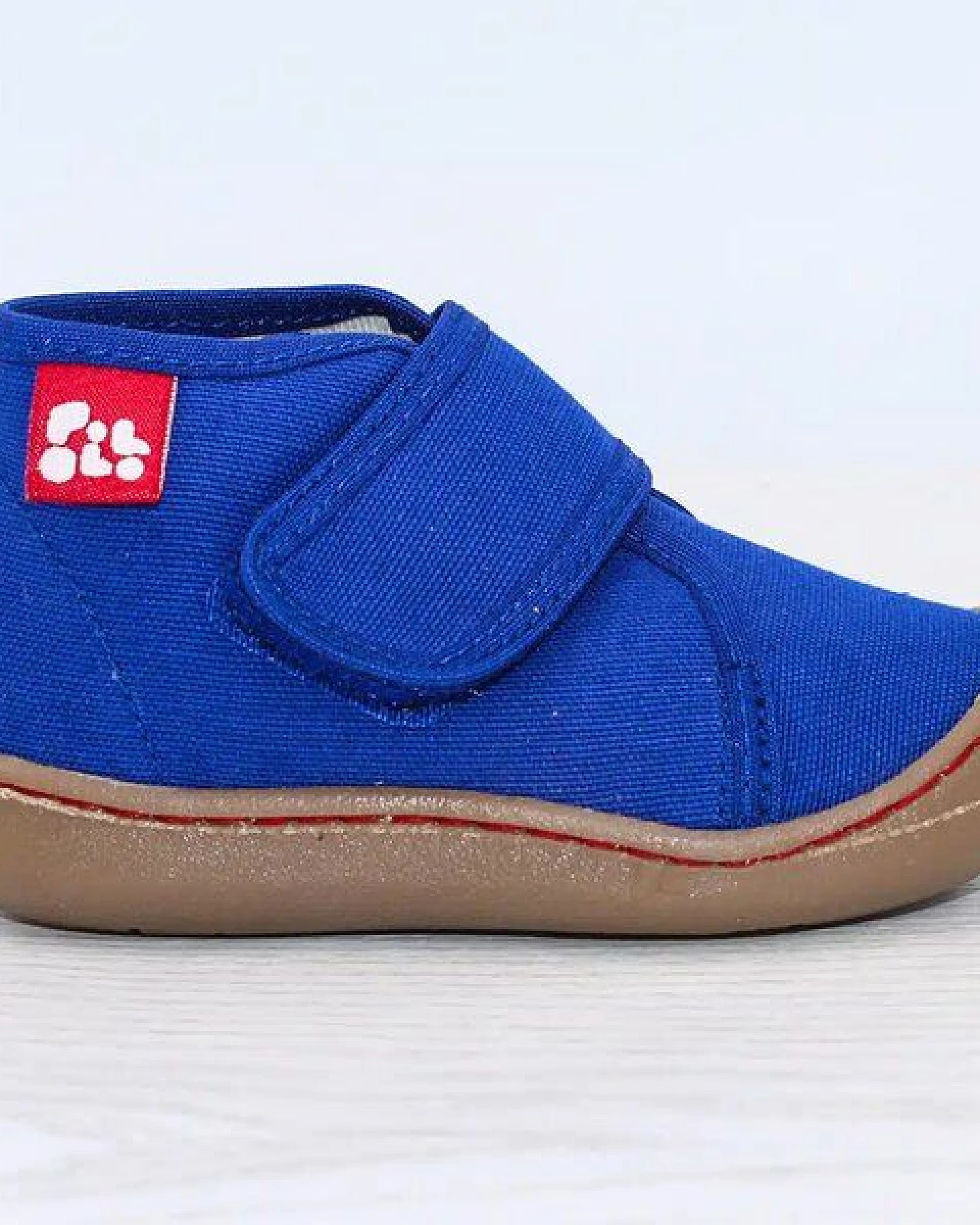 Pololo Halbschuh/ Lauflerner "Primero" aus Baumwolle, Größen 20-27 – Ansicht 2