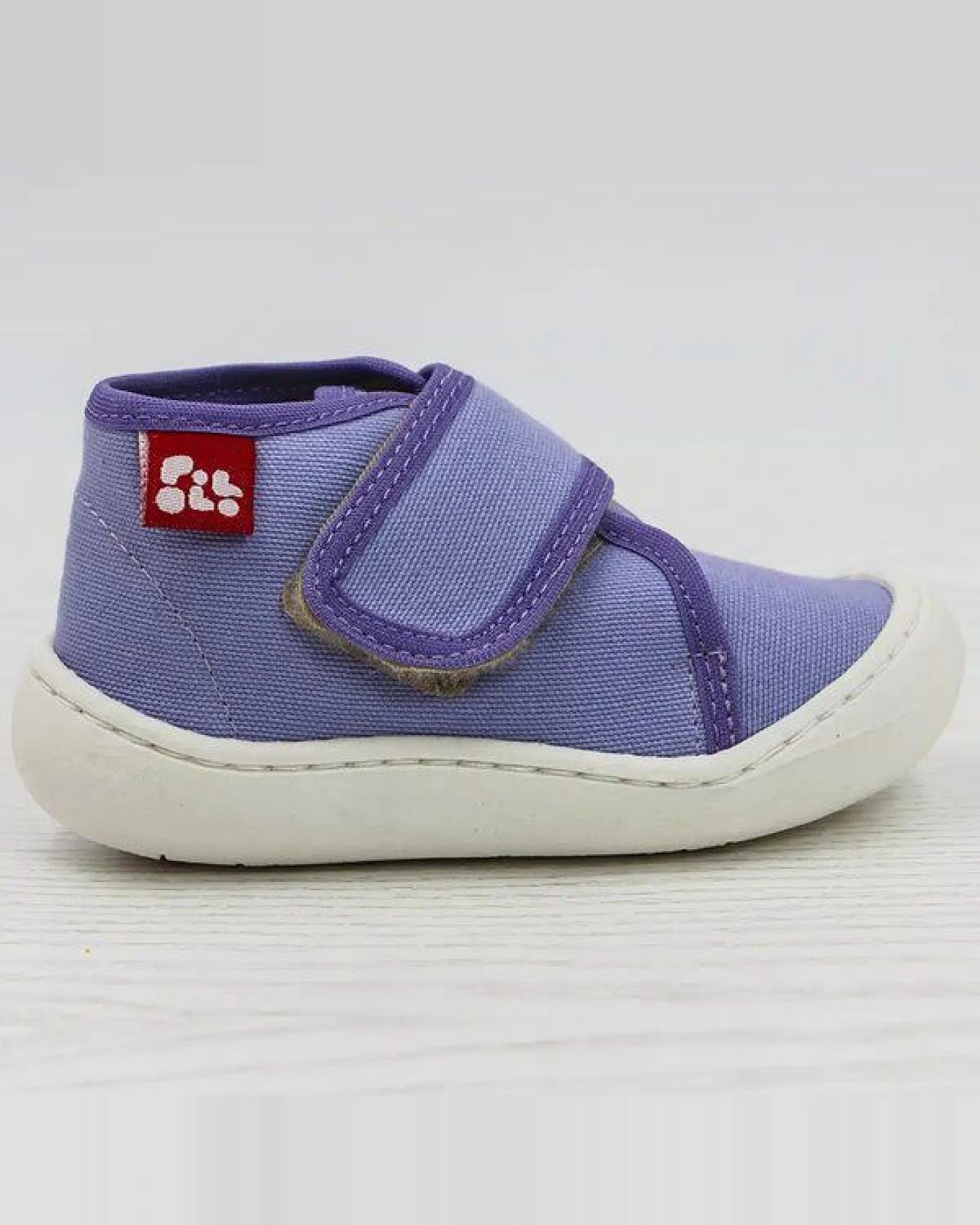 Pololo Halbschuh/ Lauflerner "Primero" aus Baumwolle, Größen 20-27 – Ansicht 2
