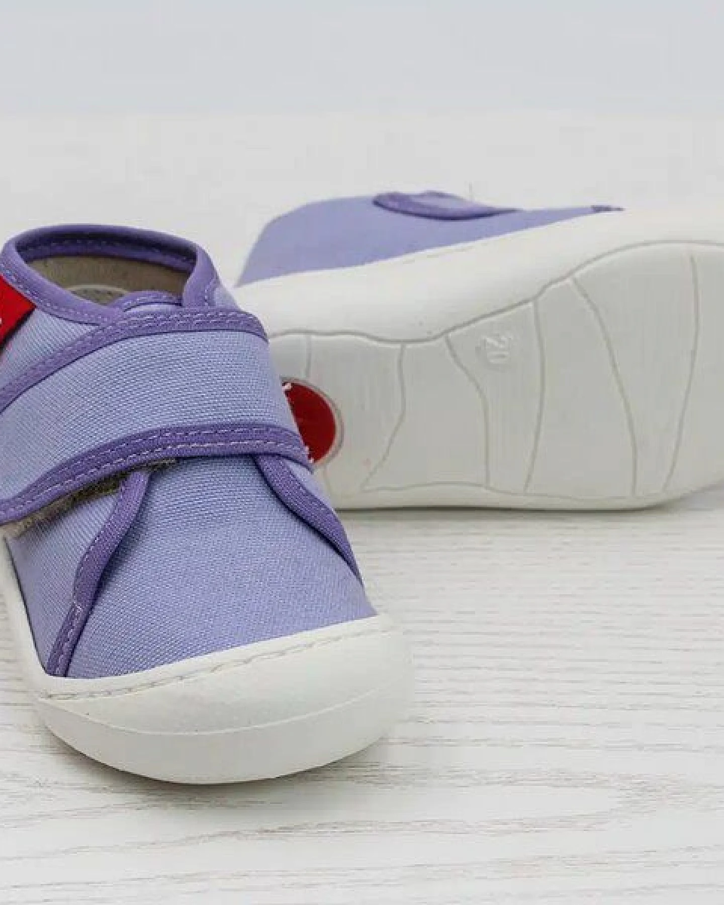 Pololo Halbschuh/ Lauflerner "Primero" aus Baumwolle, Größen 20-27 – Ansicht 3