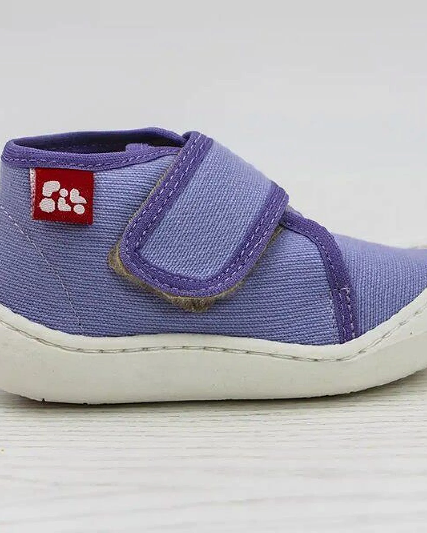 Pololo Halbschuh/ Lauflerner "Primero" aus Baumwolle, Größen 20-27 – Ansicht 2
