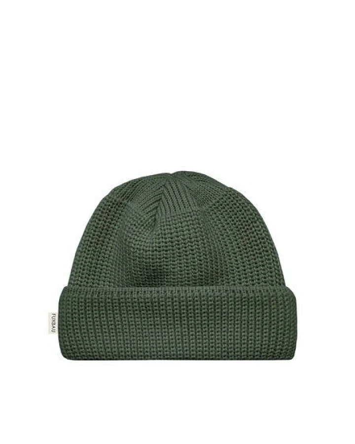 FUXBAU Kurze Merino Fischermütze