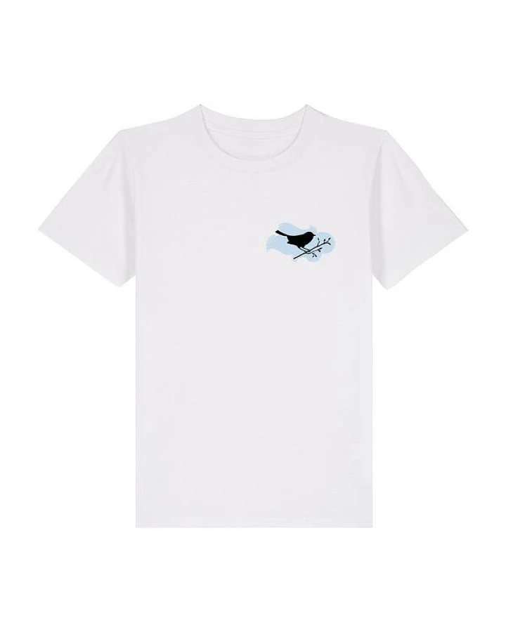 Spangeltangel Kinder-T-Shirt "Vogel", Biobaumwolle, bedruckt
