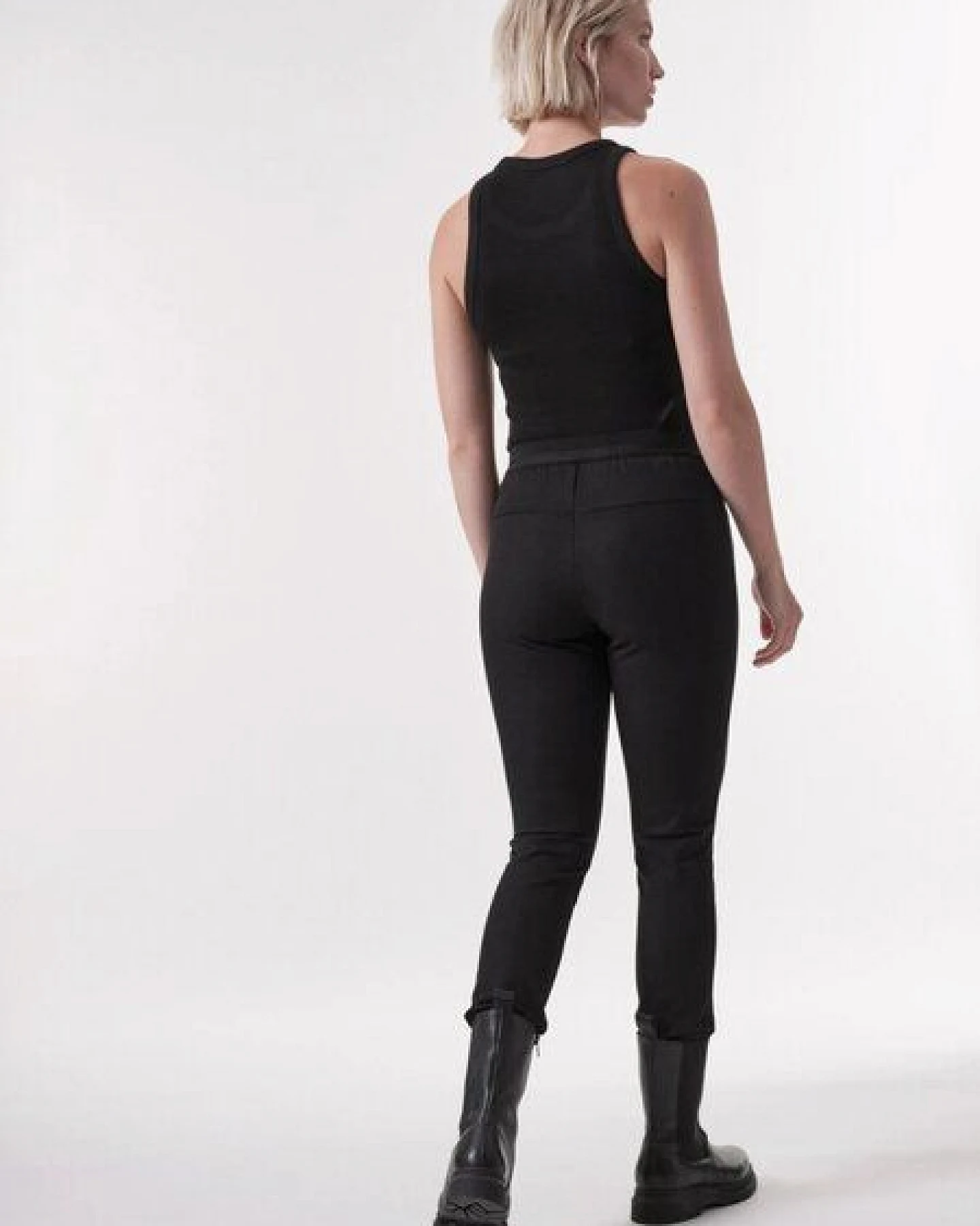LANIUS Slim Fit Hose aus Bio-Baumwolle und Comfort Stretch – Ansicht 2