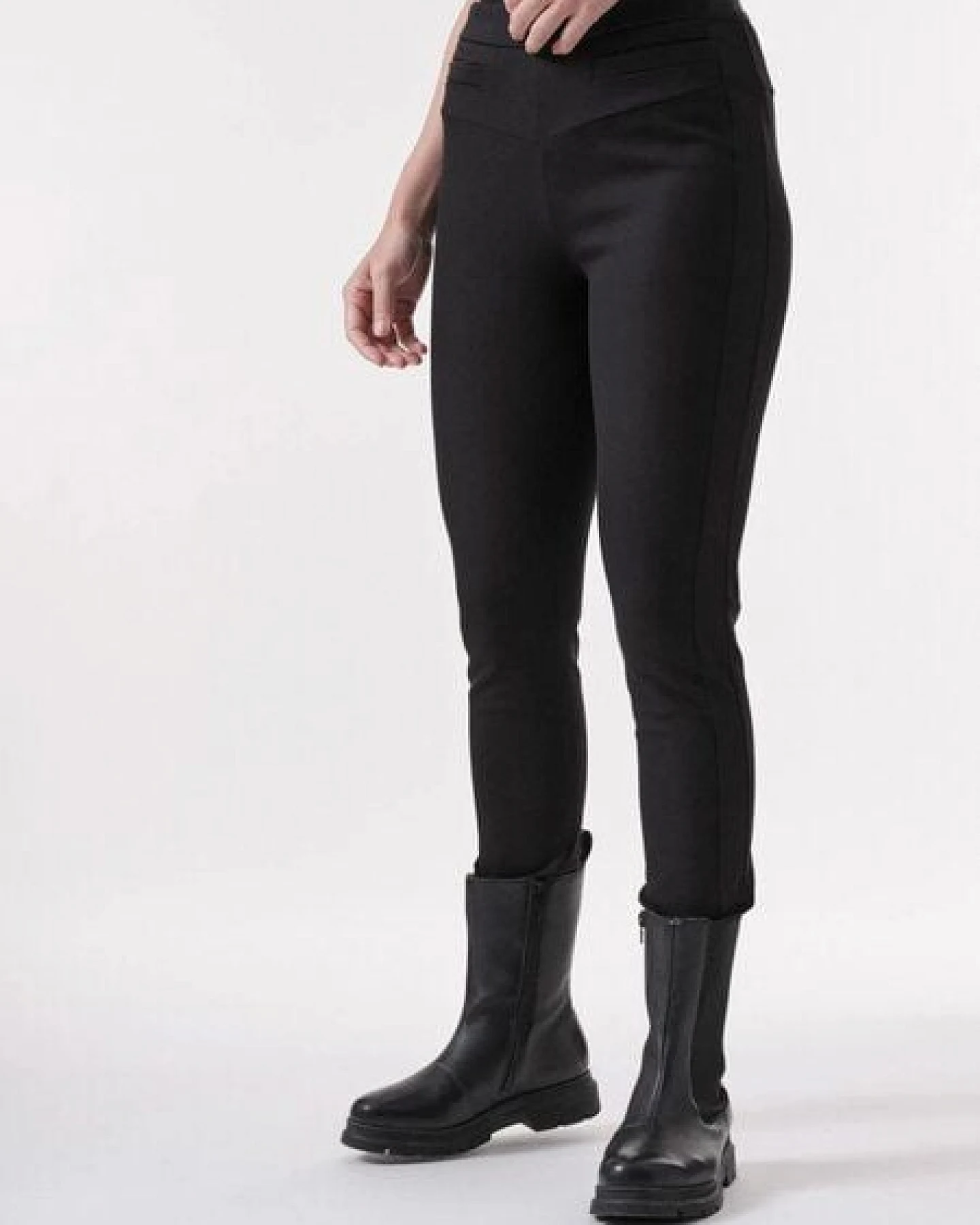 LANIUS Slim Fit Hose aus Bio-Baumwolle und Comfort Stretch – Ansicht 4