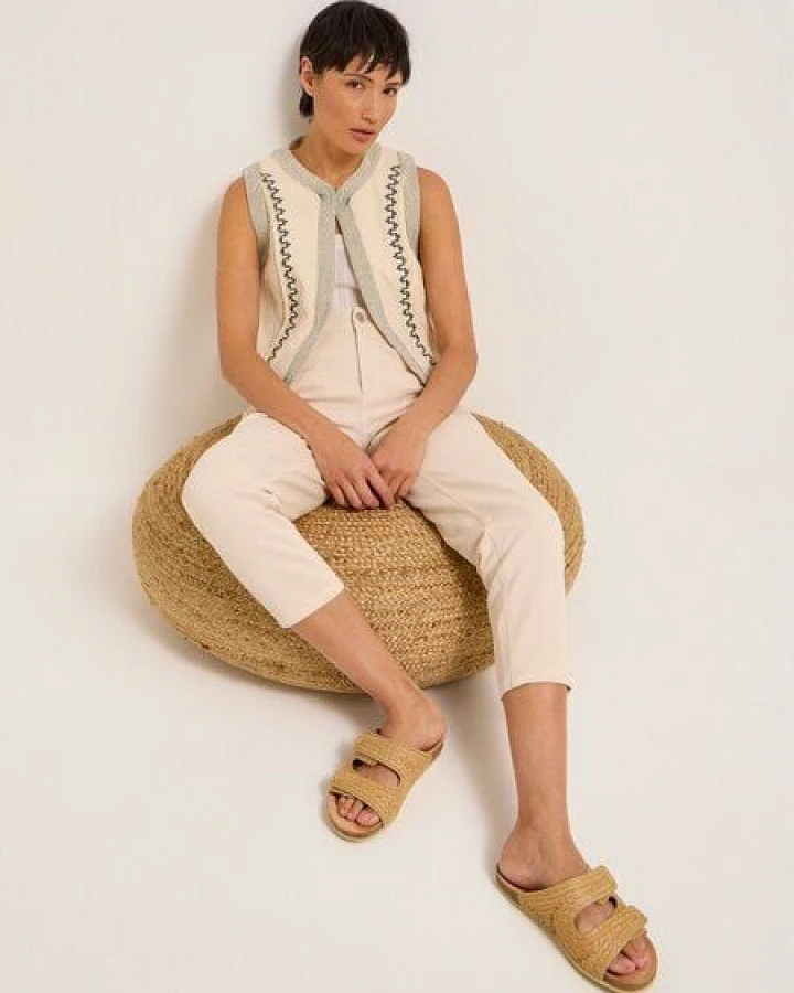 Lanius - Pantolette Raffia