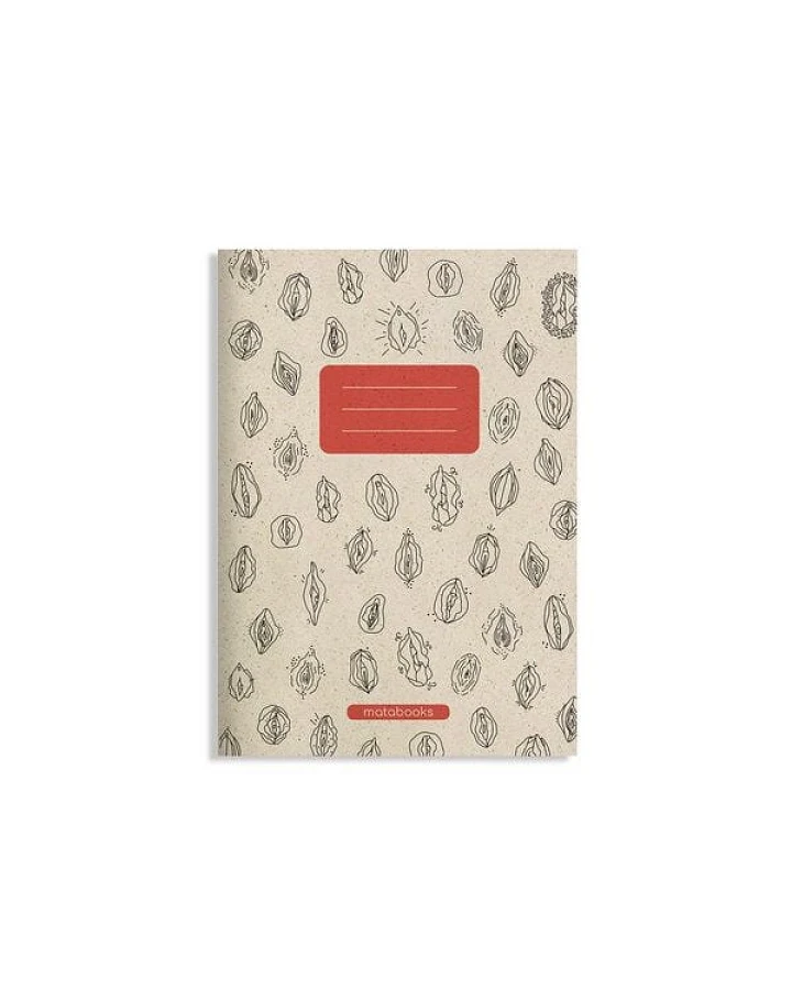 matabooks® Handgemachtes A5 Notizbuch/Tagebuch/Skizzenbuch aus Graspapier – Maya