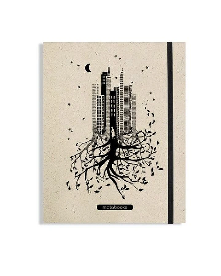 matabooks® Notizbuch A5 blanko aus Graspapier – Swiss Brochure