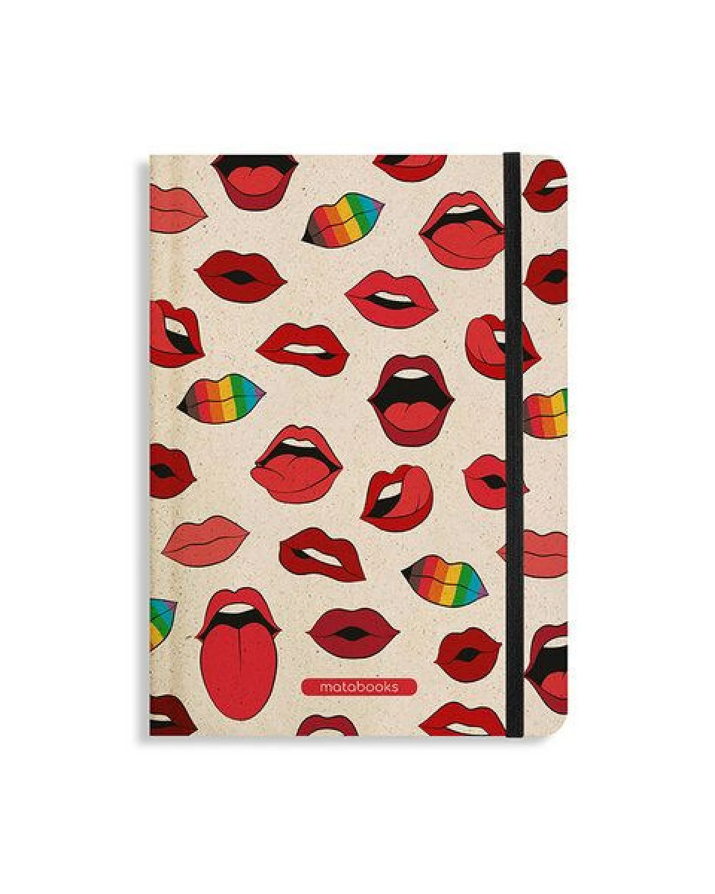 matabooks® Notizbuch A5 punktiert aus Süßgraspapier mit Graspapier-Cover – Nari (punktiert) – Ansicht 2