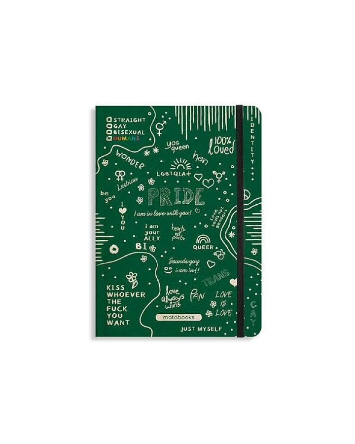 matabooks® Nachhaltiges A5 Notizbuch/Journal/Schreibheft aus Süßgraspapier – Nari (punktiert)