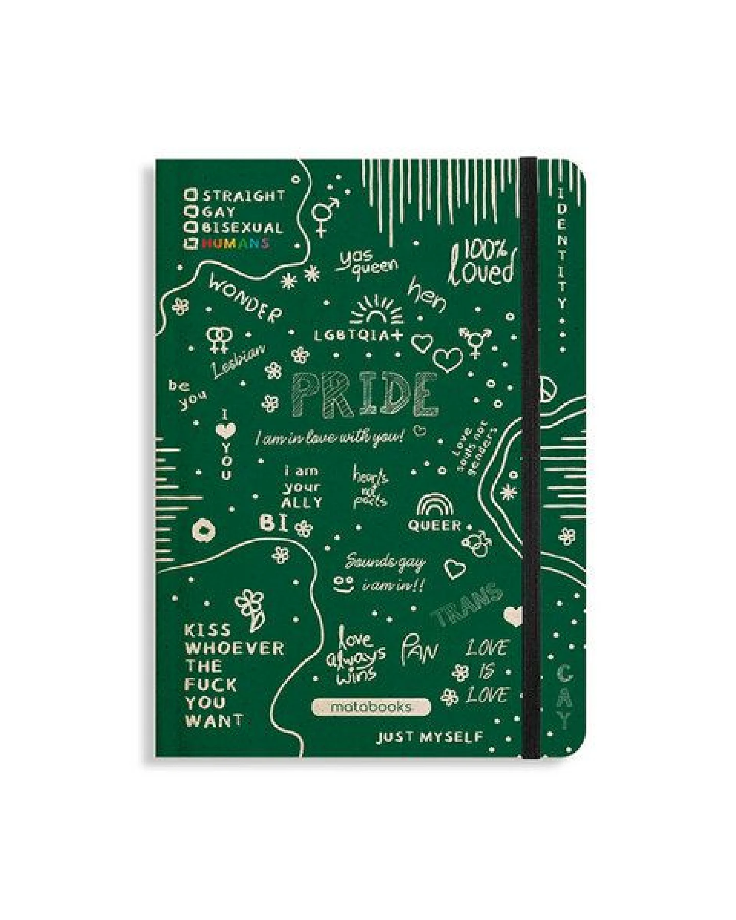 matabooks® Notizbuch A5 punktiert aus Süßgraspapier mit Graspapier-Cover – Nari (punktiert) – Ansicht 2