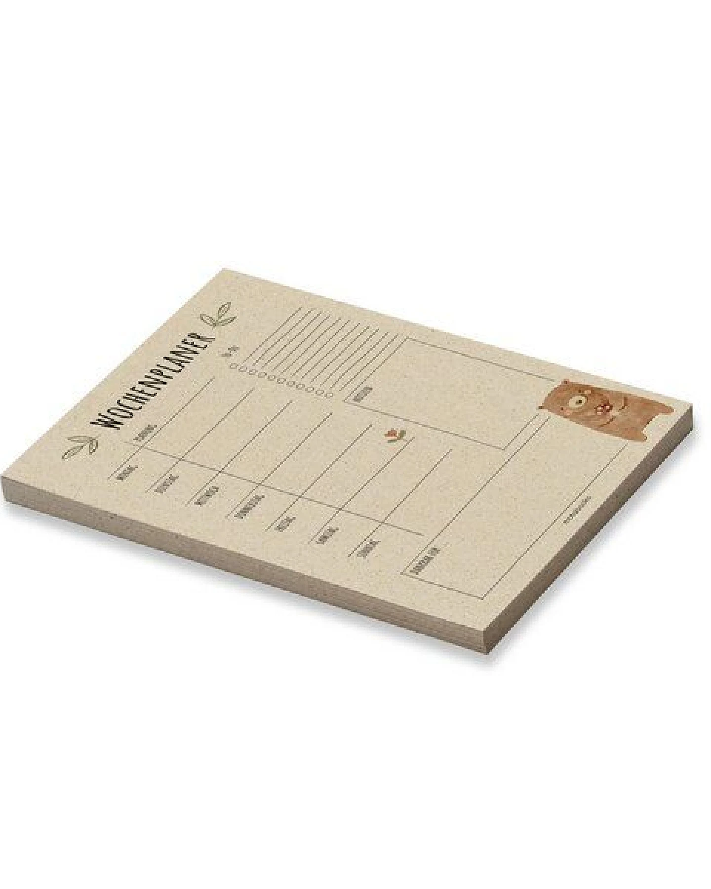 matabooks® Kalender undatiert A4 aus Graspapier – Wochenplaner – Ansicht 2