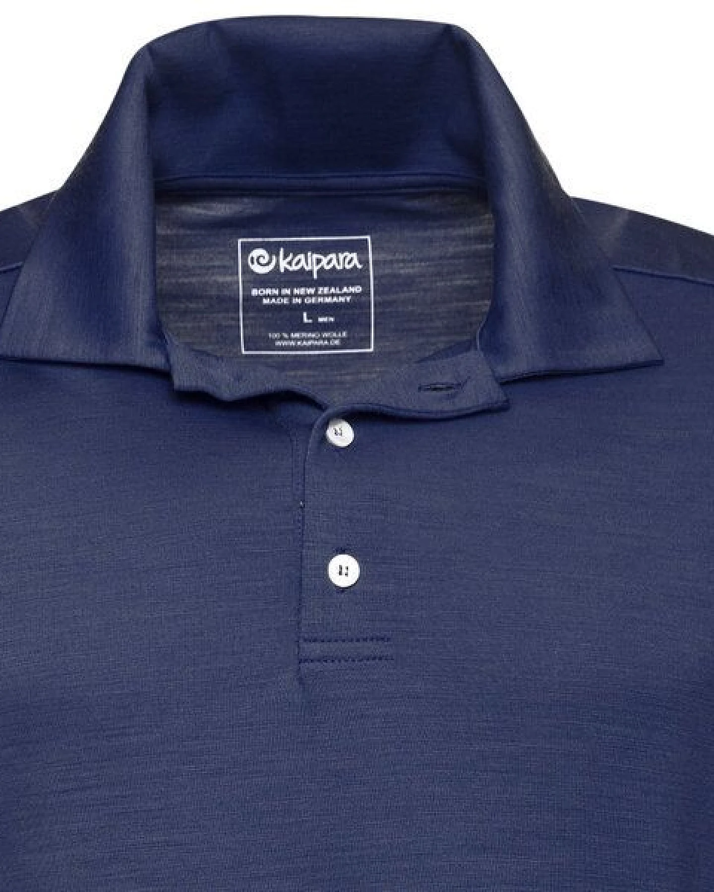 Kaipara - Merino Sportswear URBAN Merino Poloshirt Herren Kurzarm Regular 200 – Ansicht 2