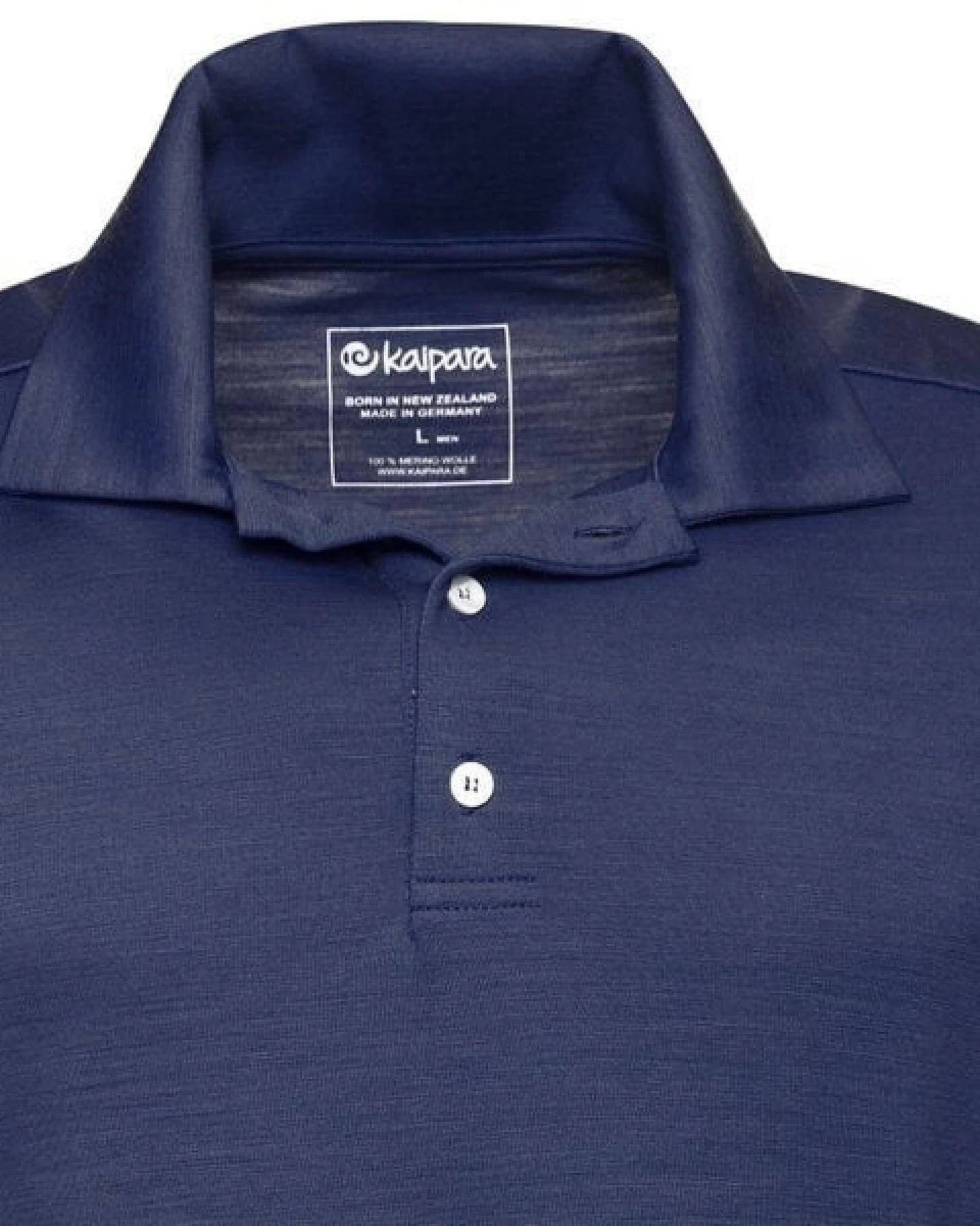 Kaipara - Merino Sportswear URBAN Merino Poloshirt Herren Kurzarm Regular 200 – Ansicht 2