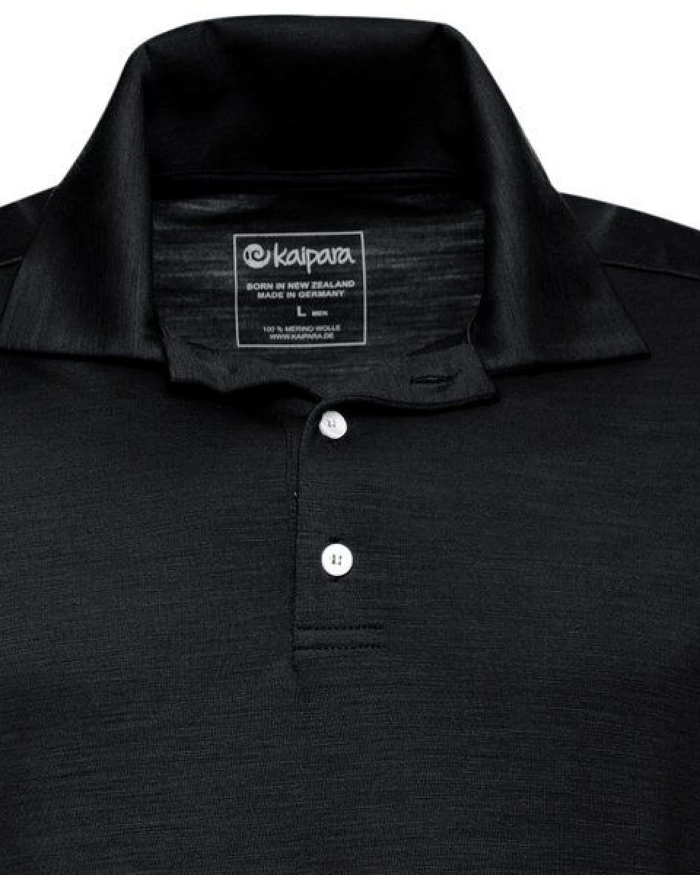 Kaipara - Merino Sportswear URBAN Merino Poloshirt Herren Kurzarm Regular 200 – Ansicht 3
