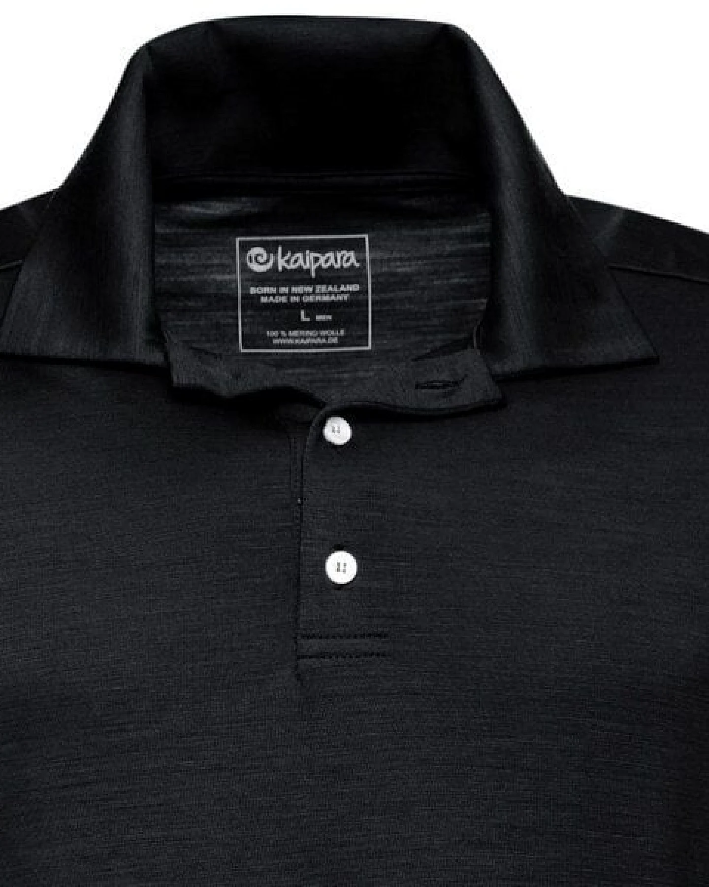 Kaipara - Merino Sportswear URBAN Merino Poloshirt Herren Kurzarm Regular 200 – Ansicht 3