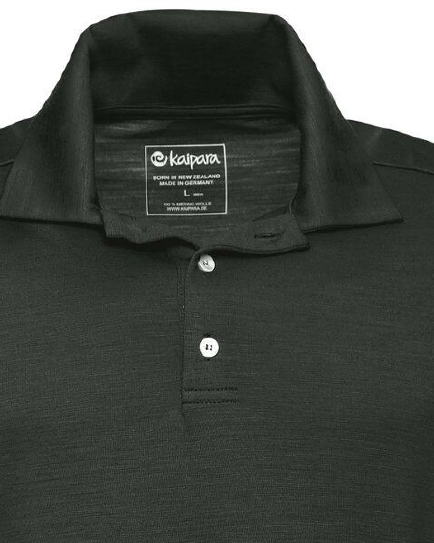 Kaipara - Merino Sportswear URBAN Merino Poloshirt Herren Kurzarm Regular 200 – Ansicht 3