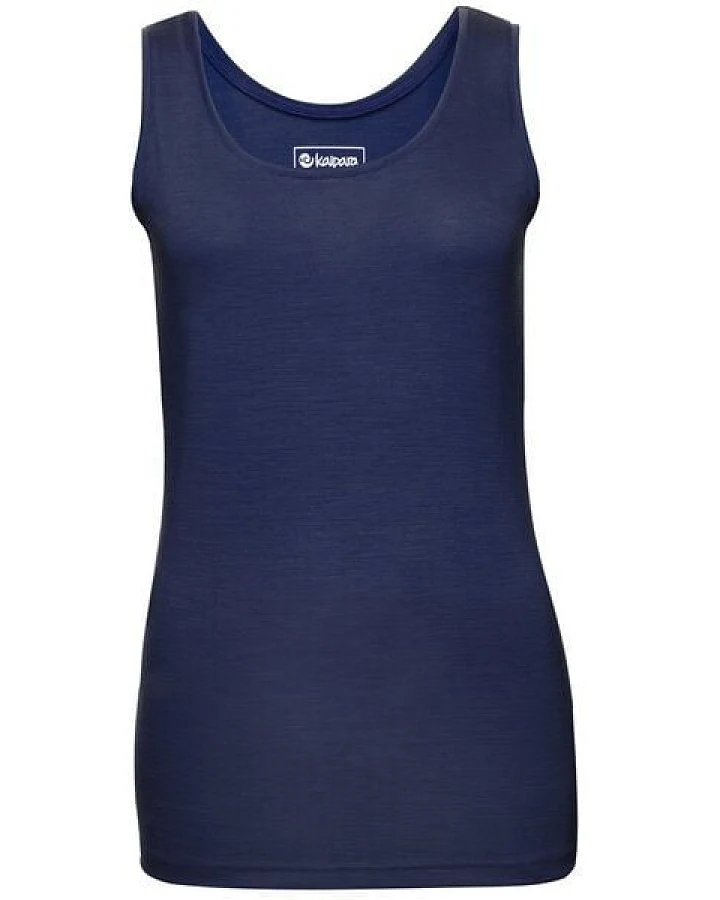 Kaipara - Merino Sportswear URBAN Merino ärmelloses Unterhemd Damen Slimfit 200