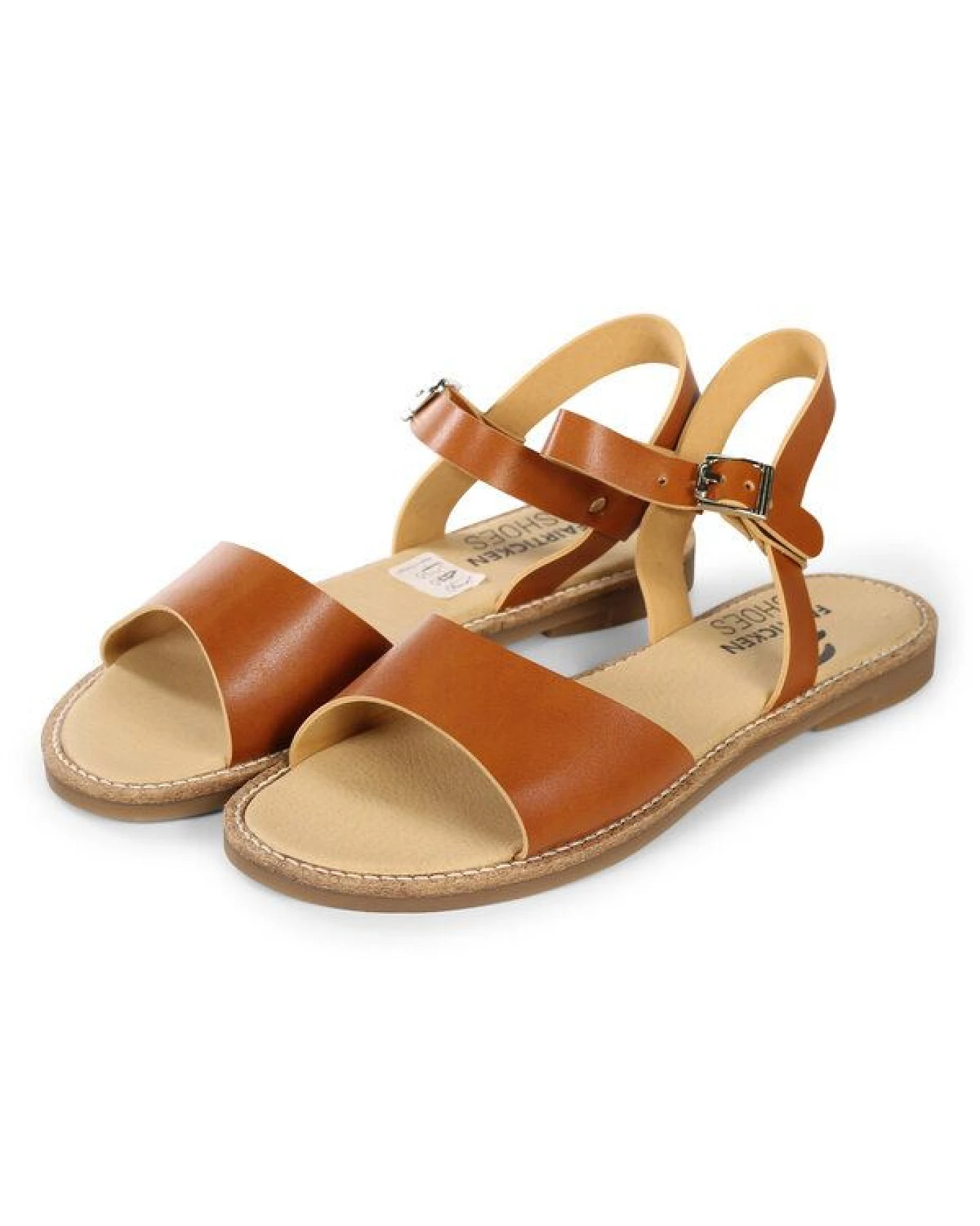 Fairticken BRAGAN vegane Sandale mit Schnalle – Ansicht 2