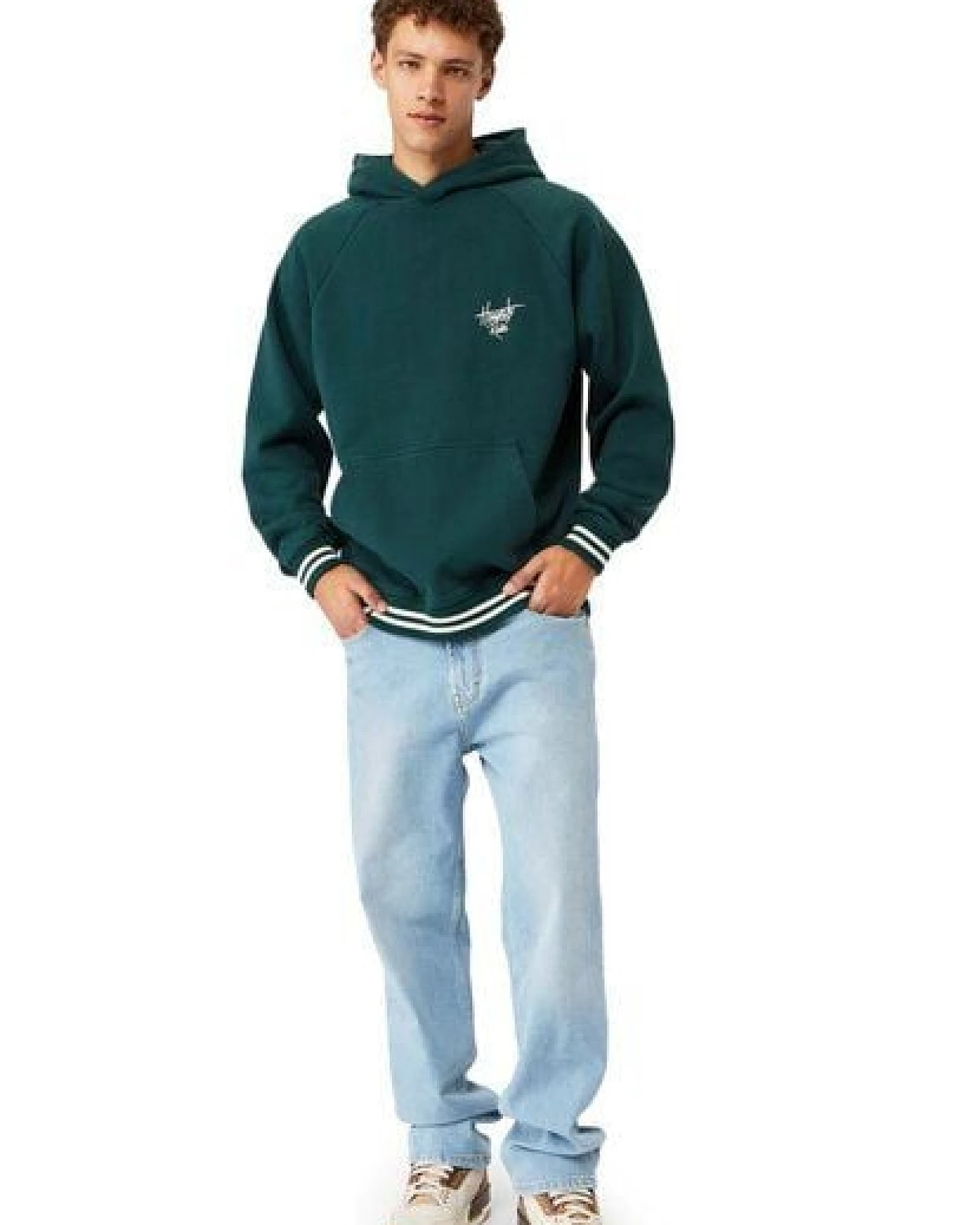 Honesty Rules Campus Raglan Hooded – Ansicht 4