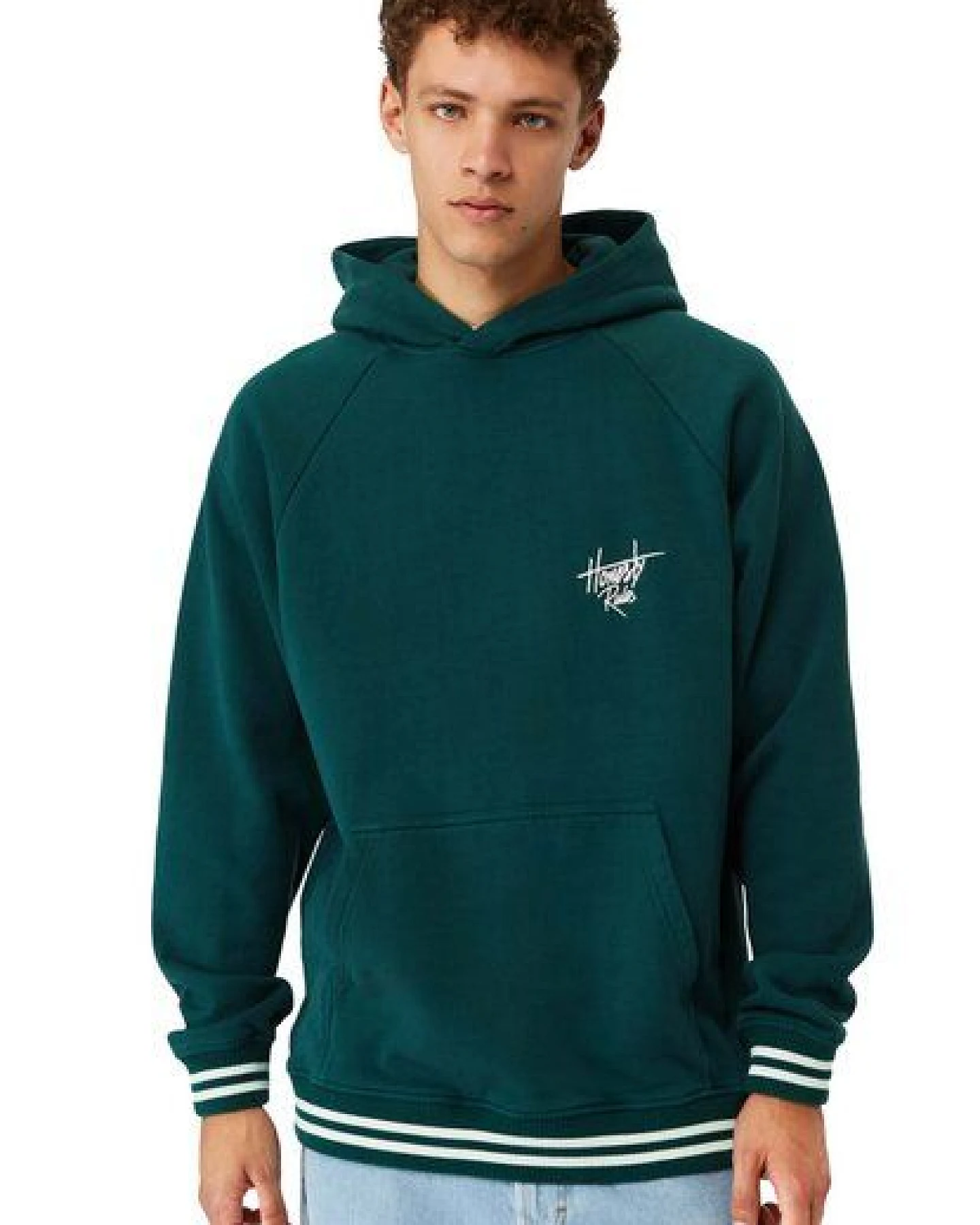 Honesty Rules Campus Raglan Hooded – Ansicht 3