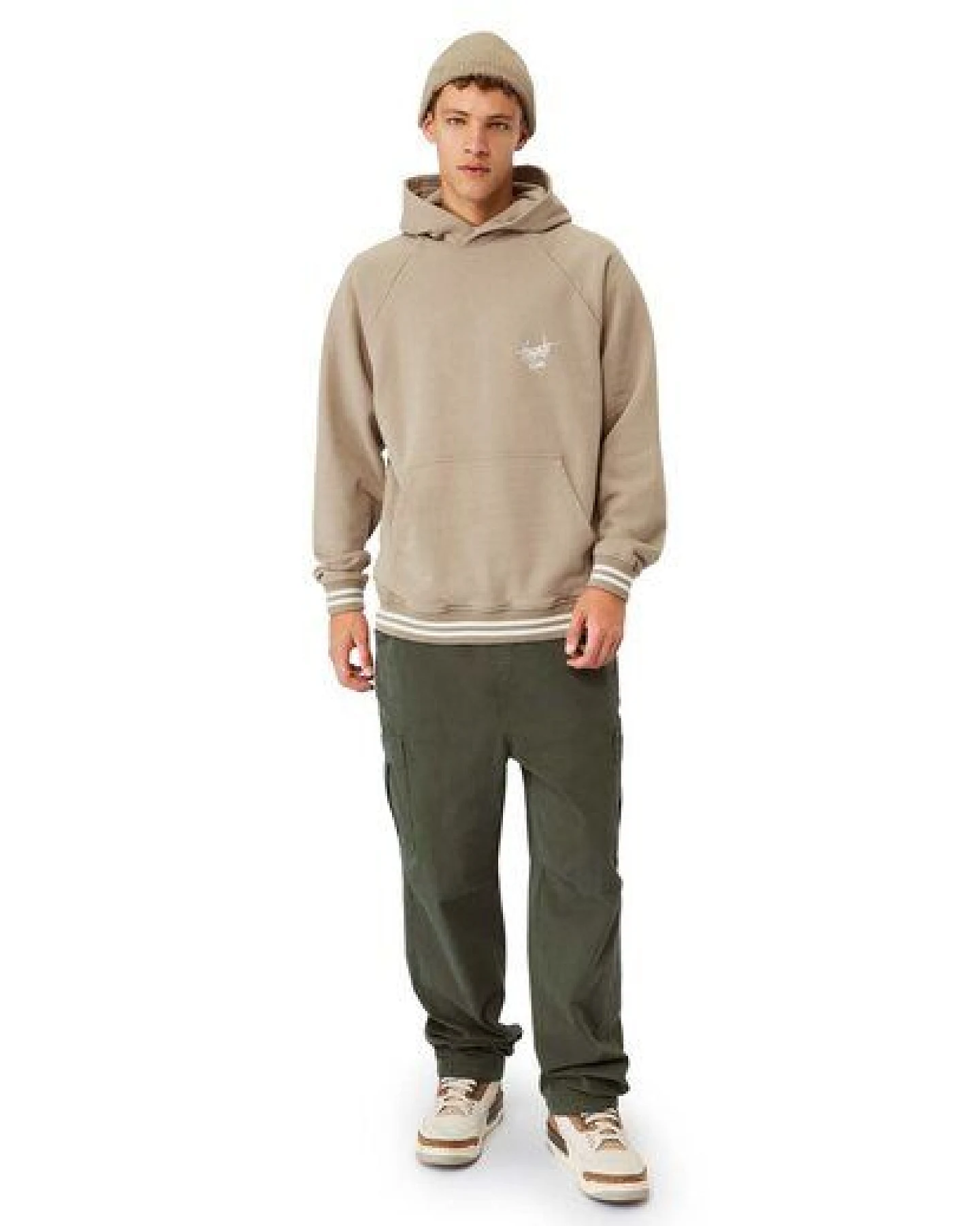 Honesty Rules Campus Raglan Hooded – Ansicht 2