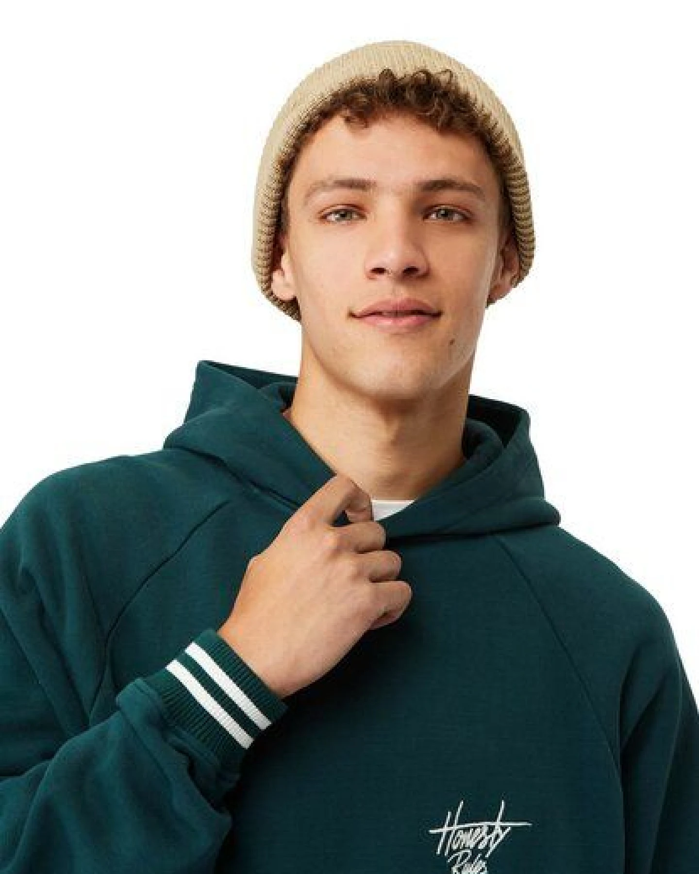 Honesty Rules Campus Raglan Hooded – Ansicht 2