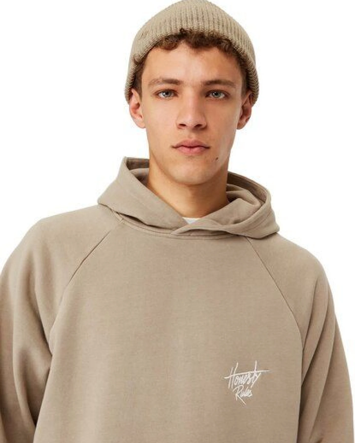 Honesty Rules Campus Raglan Hooded – Ansicht 2