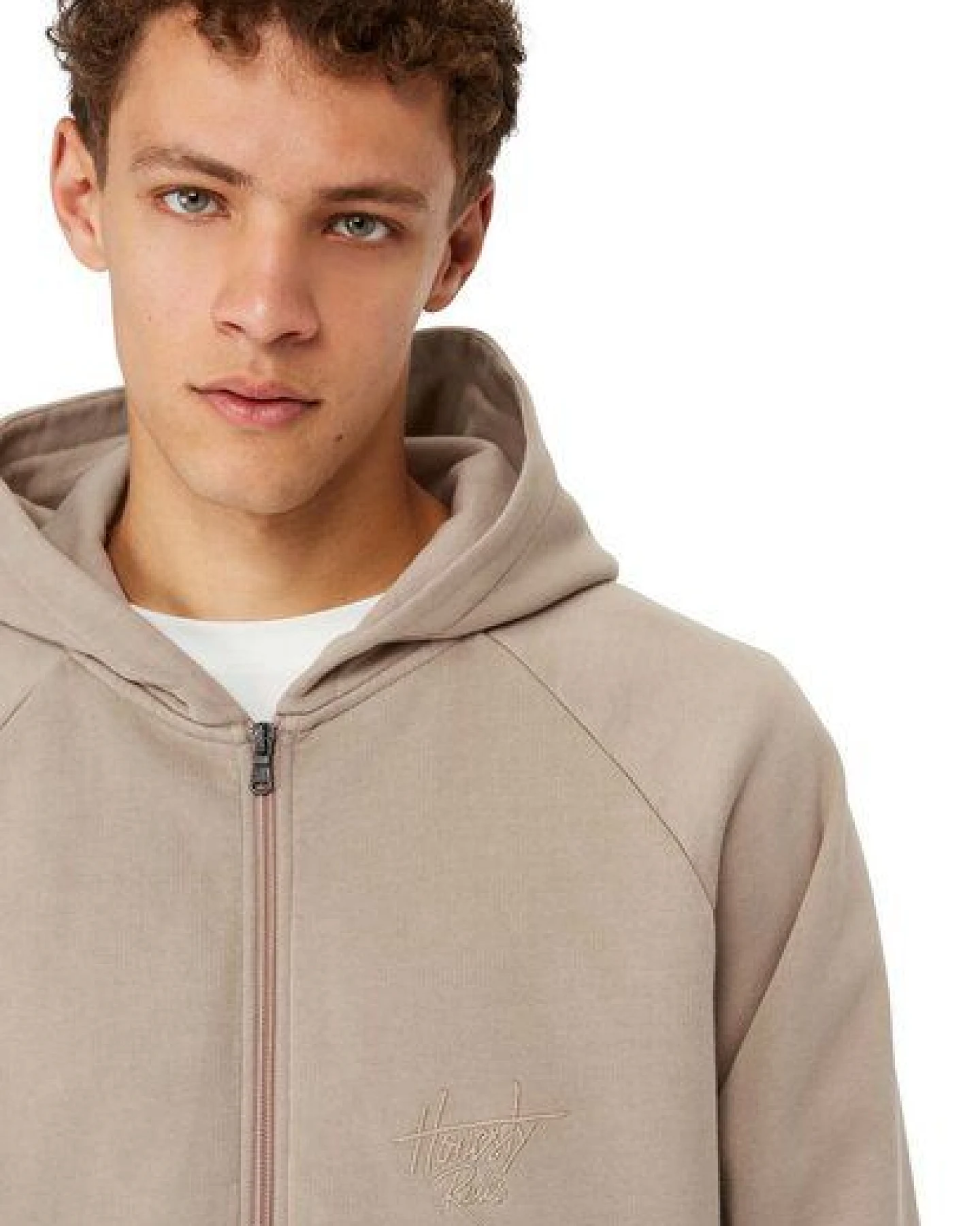 Honesty Rules Loose Fit Raglan Zip Hooded – Ansicht 2