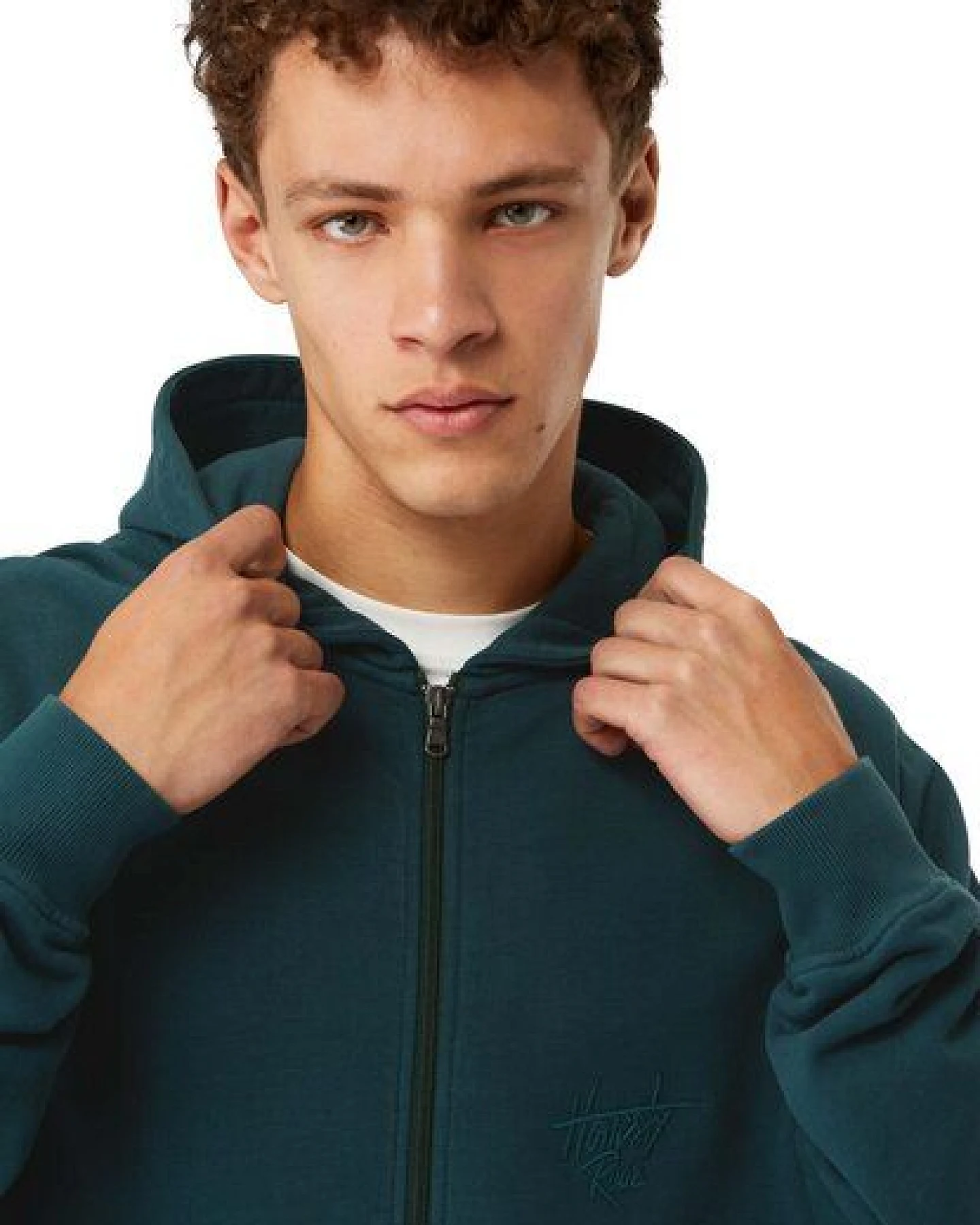 Honesty Rules Loose Fit Raglan Zip Hooded – Ansicht 2