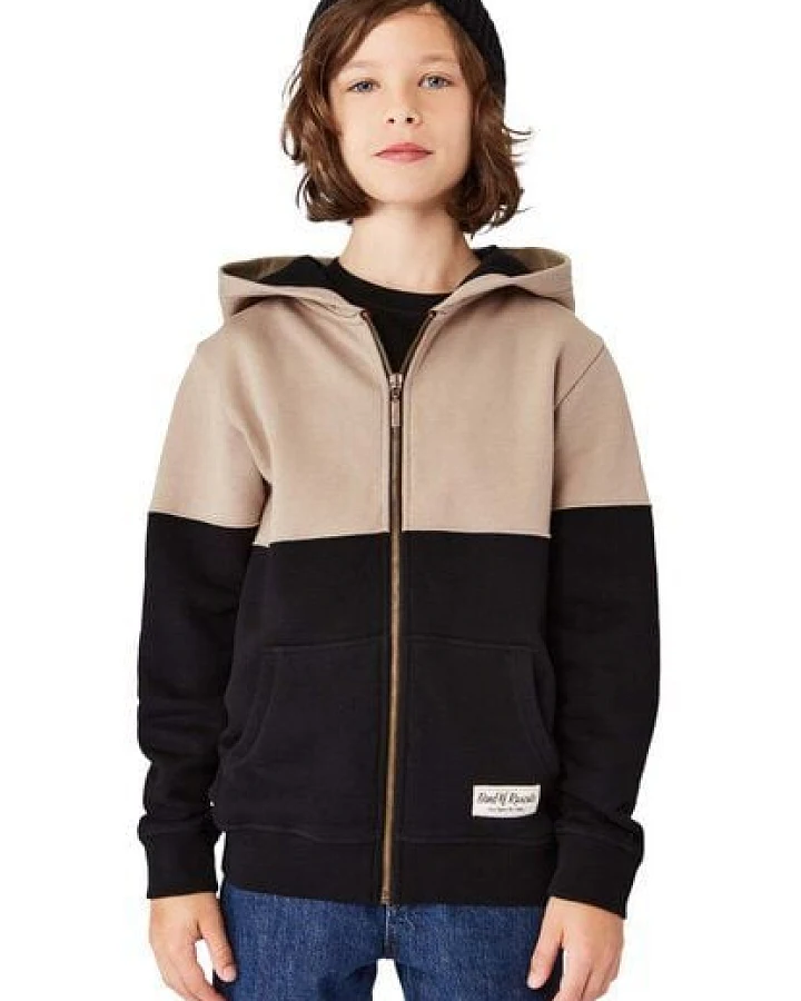 Band of Rascals Split Zip Hooded