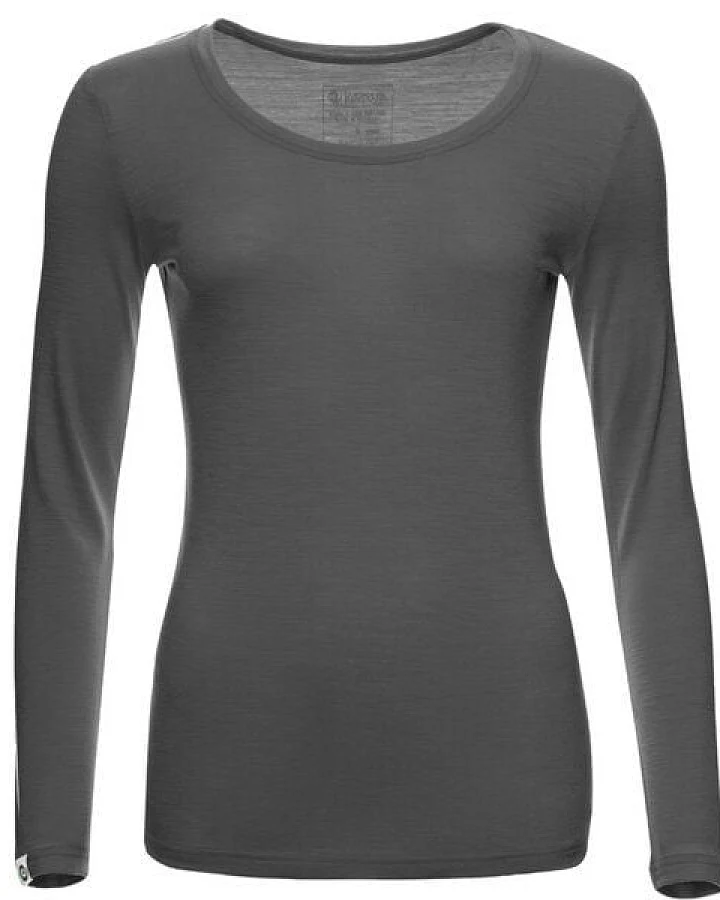 Kaipara - Merino Sportswear Merino Langarm Unterhemd Damen Slimfit 150 weiter Rundhals