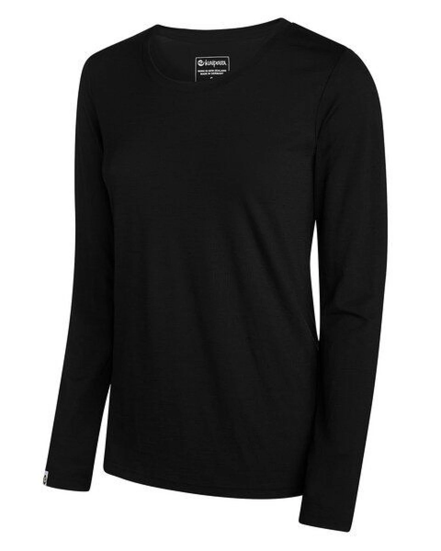 Kaipara - Merino Sportswear Merino Langarm Unterhemd Damen Regular 150 weiter Halsausschnitt – Ansicht 2