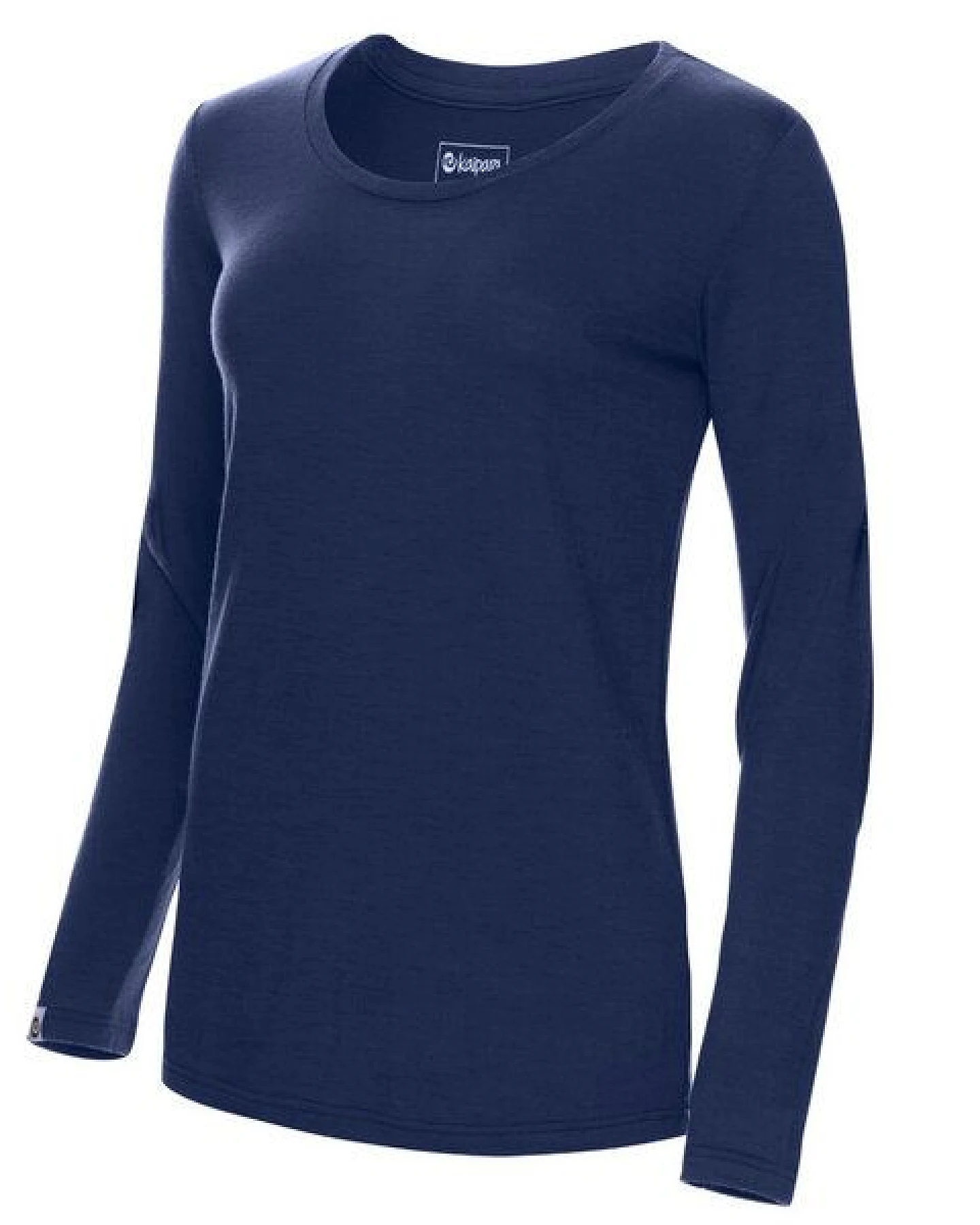 Kaipara - Merino Sportswear Merino Langarm Unterhemd Damen Regular 150 weiter Halsausschnitt – Ansicht 2