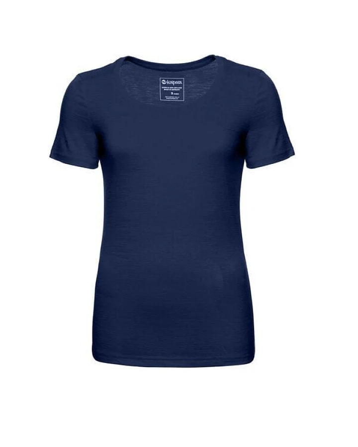 Kaipara - Merino Sportswear Merino Kurzarm Unterhemd Damen Slimfit 150 weiter Rundhals
