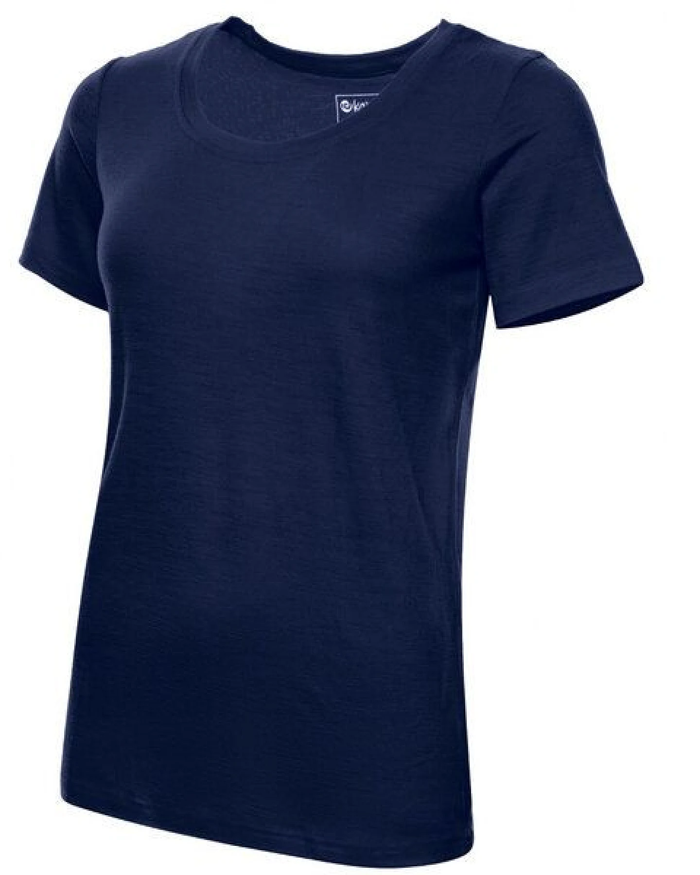 Kaipara - Merino Sportswear Merino Kurzarm Unterhemd Damen Slimfit 200 weiter Halsausschnitt – Ansicht 2