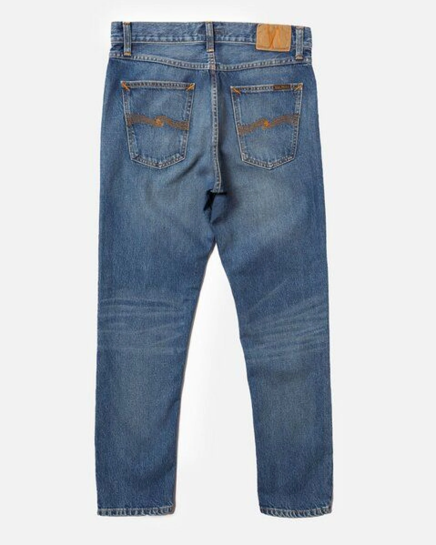 Nudie Jeans Jeans Steady Eddie II - Blue Haze – Ansicht 4