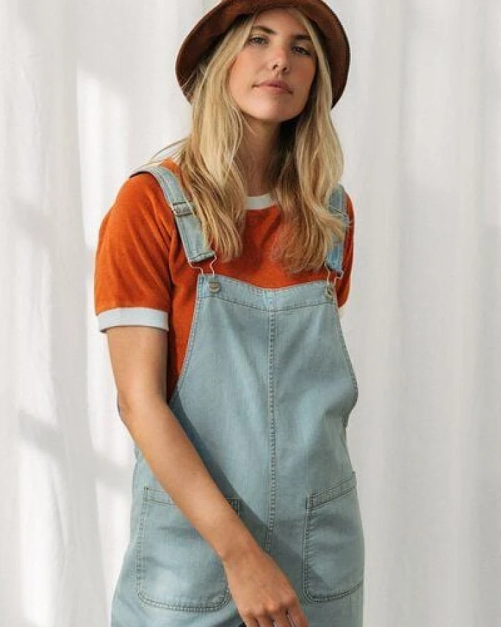 TWOTHIRDS Jumpsuit Vegan "Borden" aus 110% Bio Baumwolle