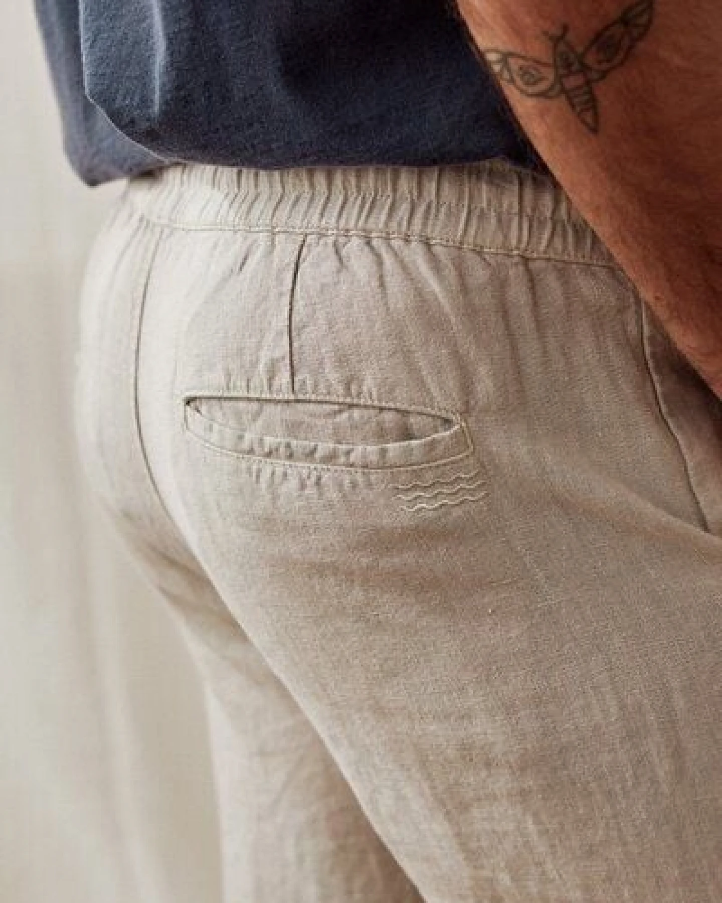 TWOTHIRDS Lange Hose Vegan "Kotomo" aus 100% Leinen – Ansicht 2
